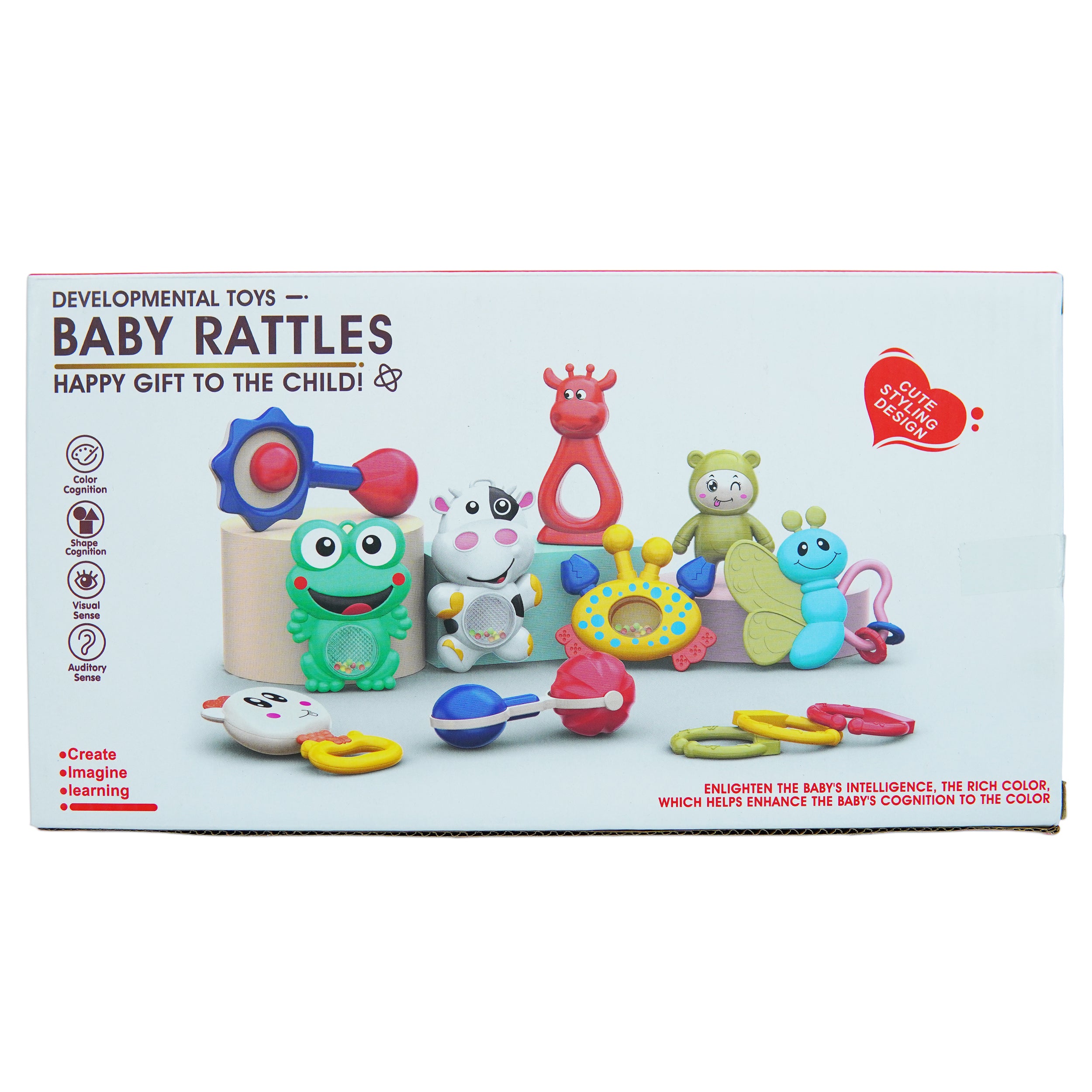 Rattle Toy Pack of 3