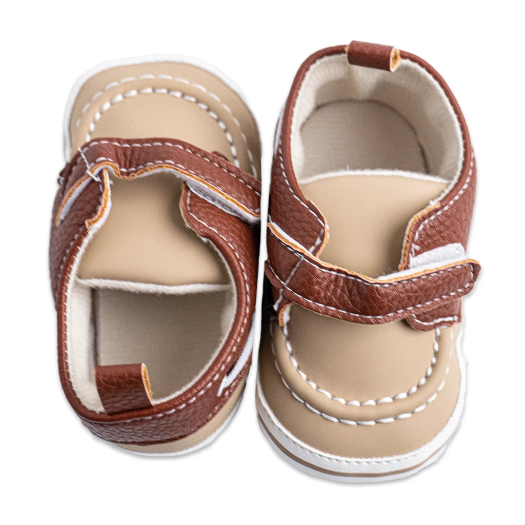 Baby Two Tone Sewn Sneakers