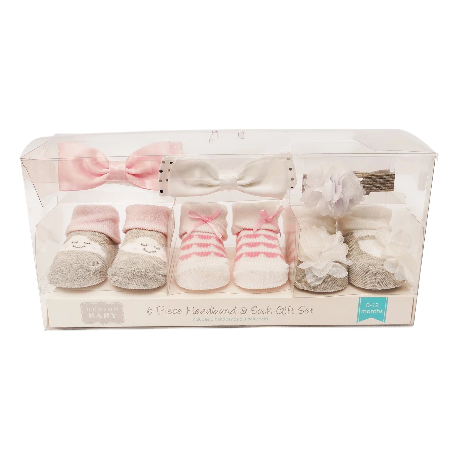 Hudson Baby 3 Pair Socks Set