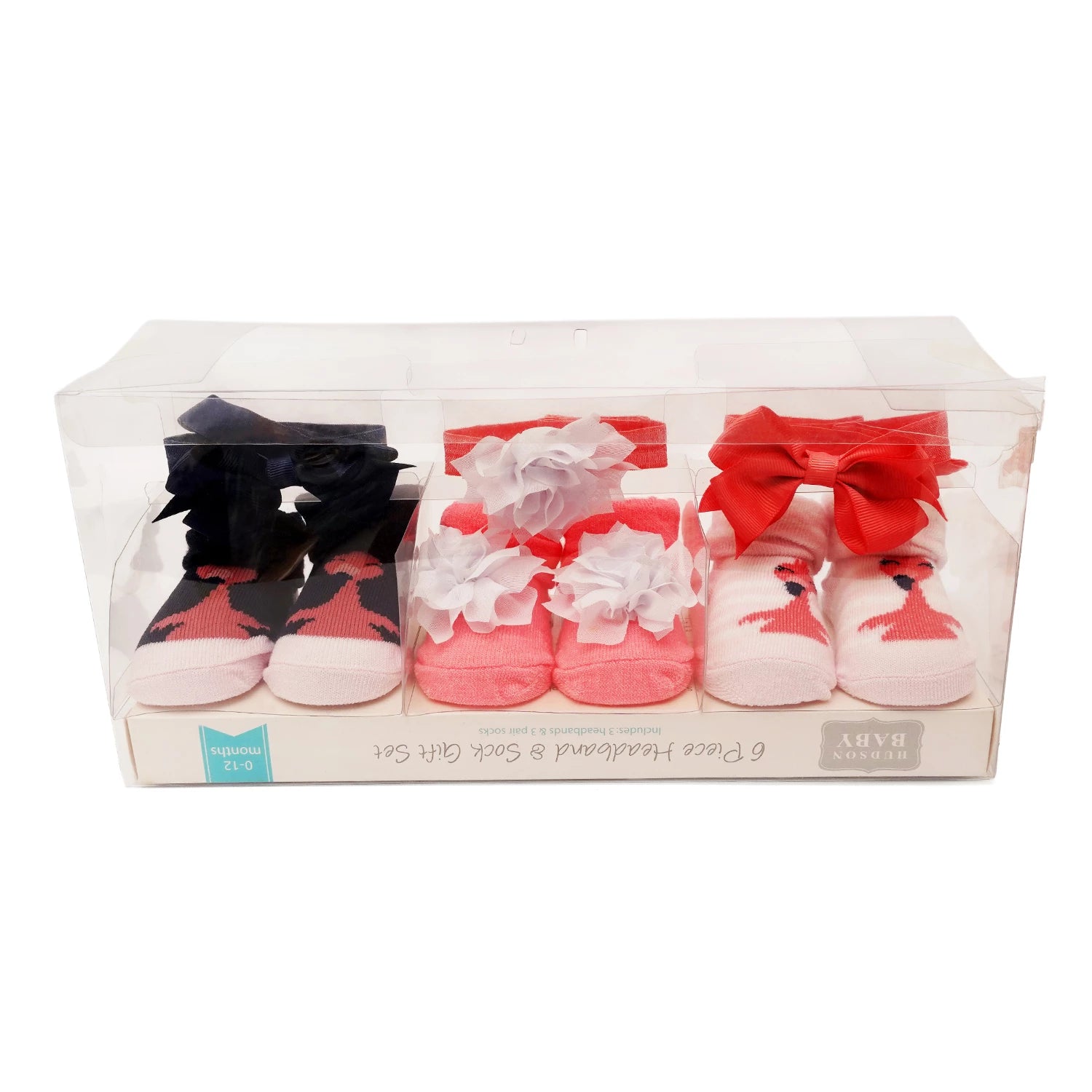Hudson Baby 3 Pair Socks Set