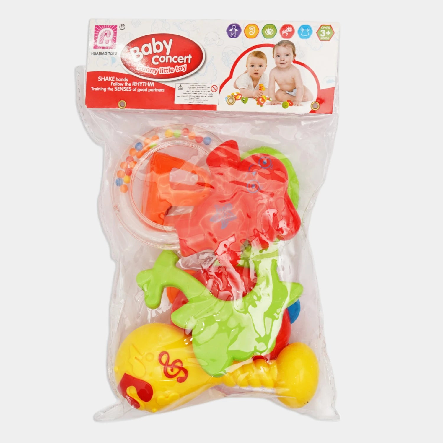 Baby Concert Rattle Toy Set – 6 Pieces