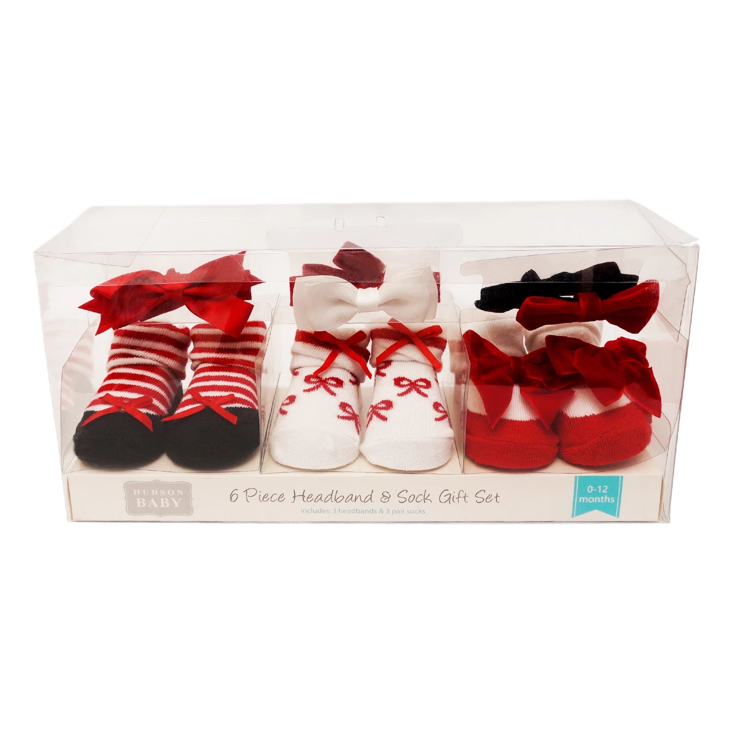 Hudson Baby 3 Pair Socks Set