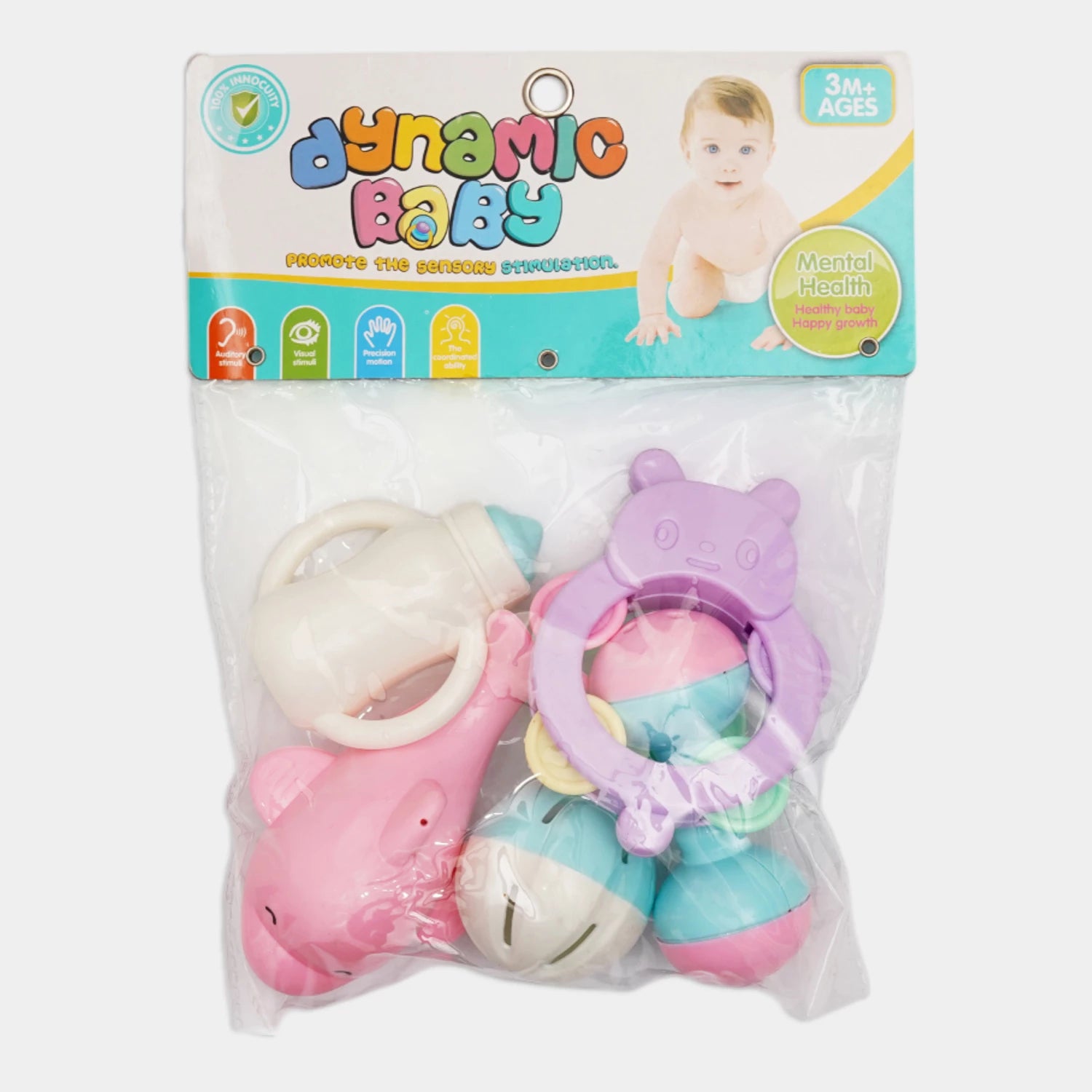 Baby Rattle Set – 5 Pieces
