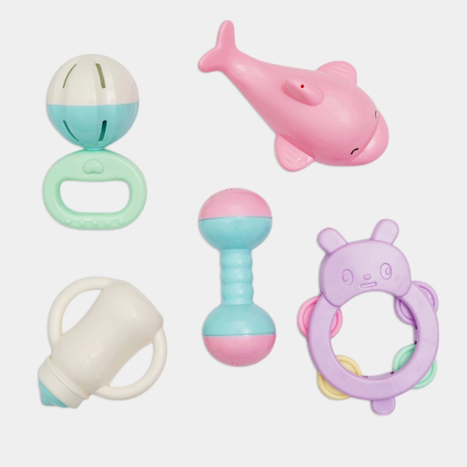 Baby Rattle Set – 5 Pieces