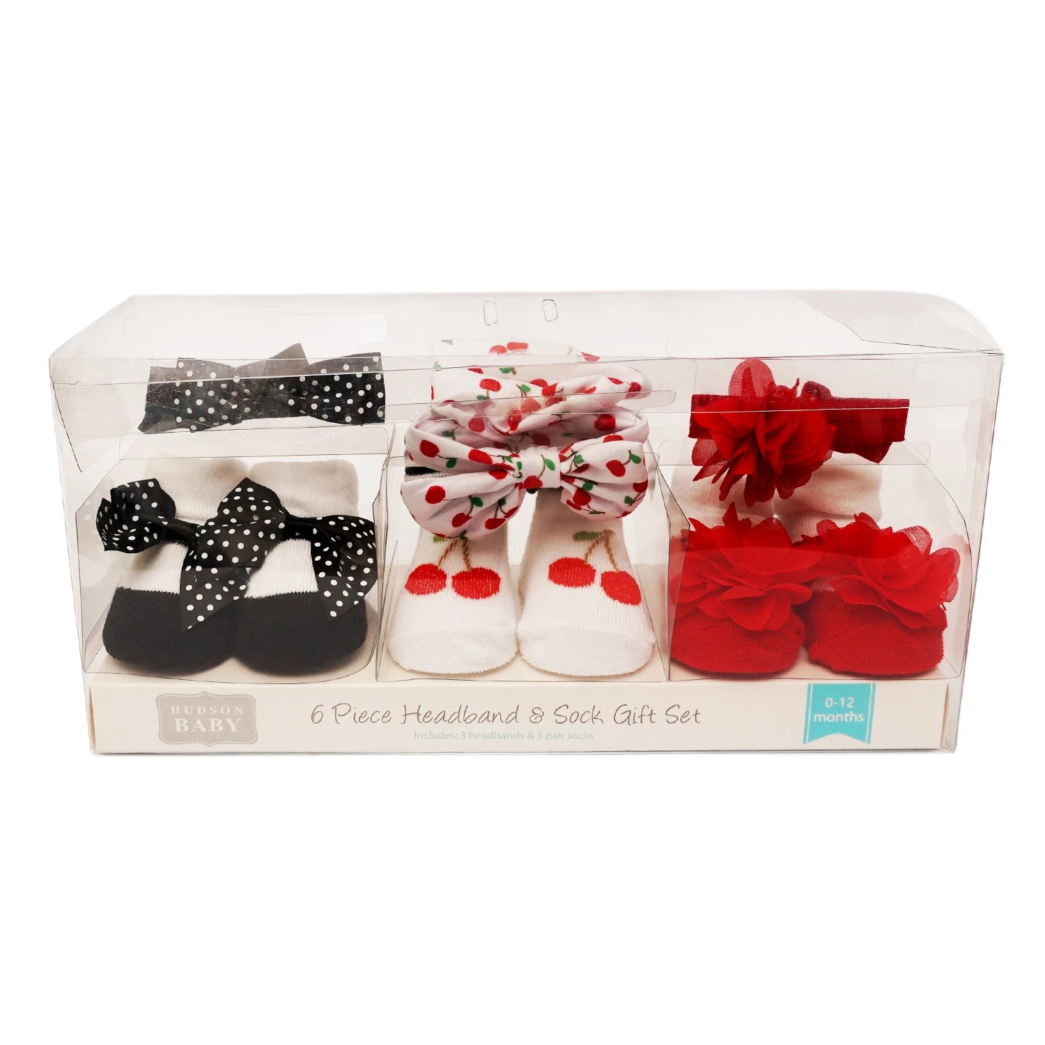 Hudson Baby 3 Pair Socks Set