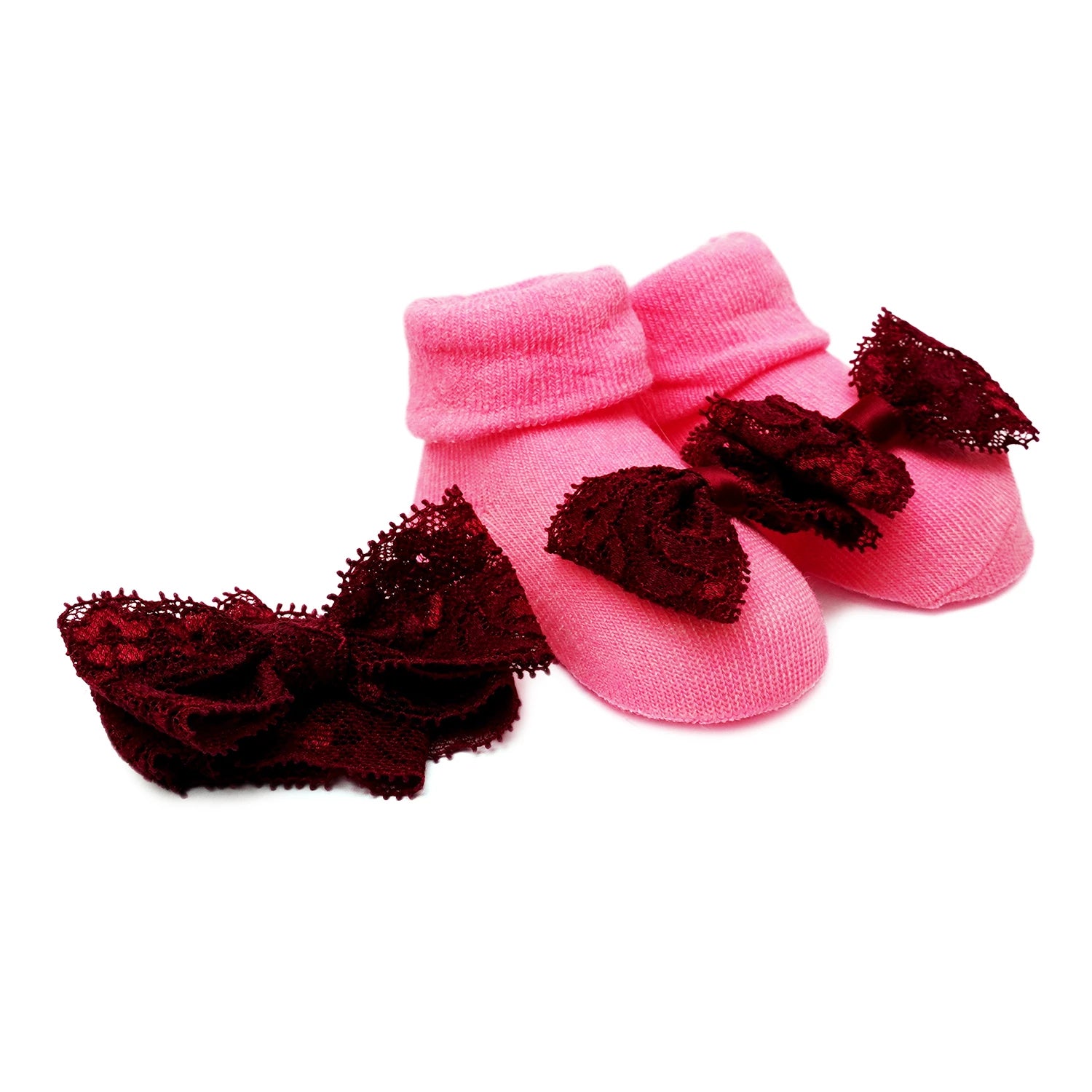 Hudson Baby 3 Pair Socks Set
