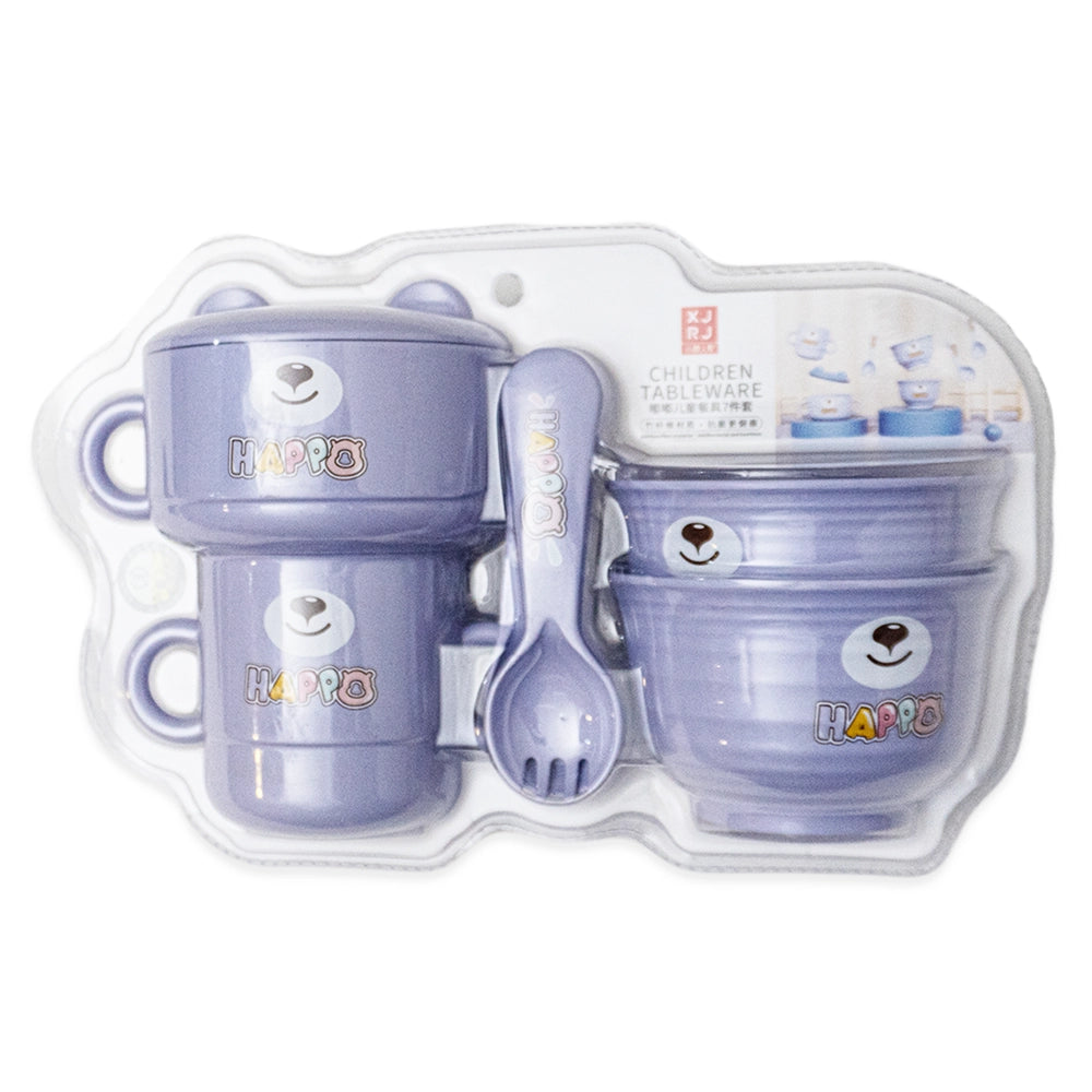 XJRJ Baby Tableware Set 7 Pcs