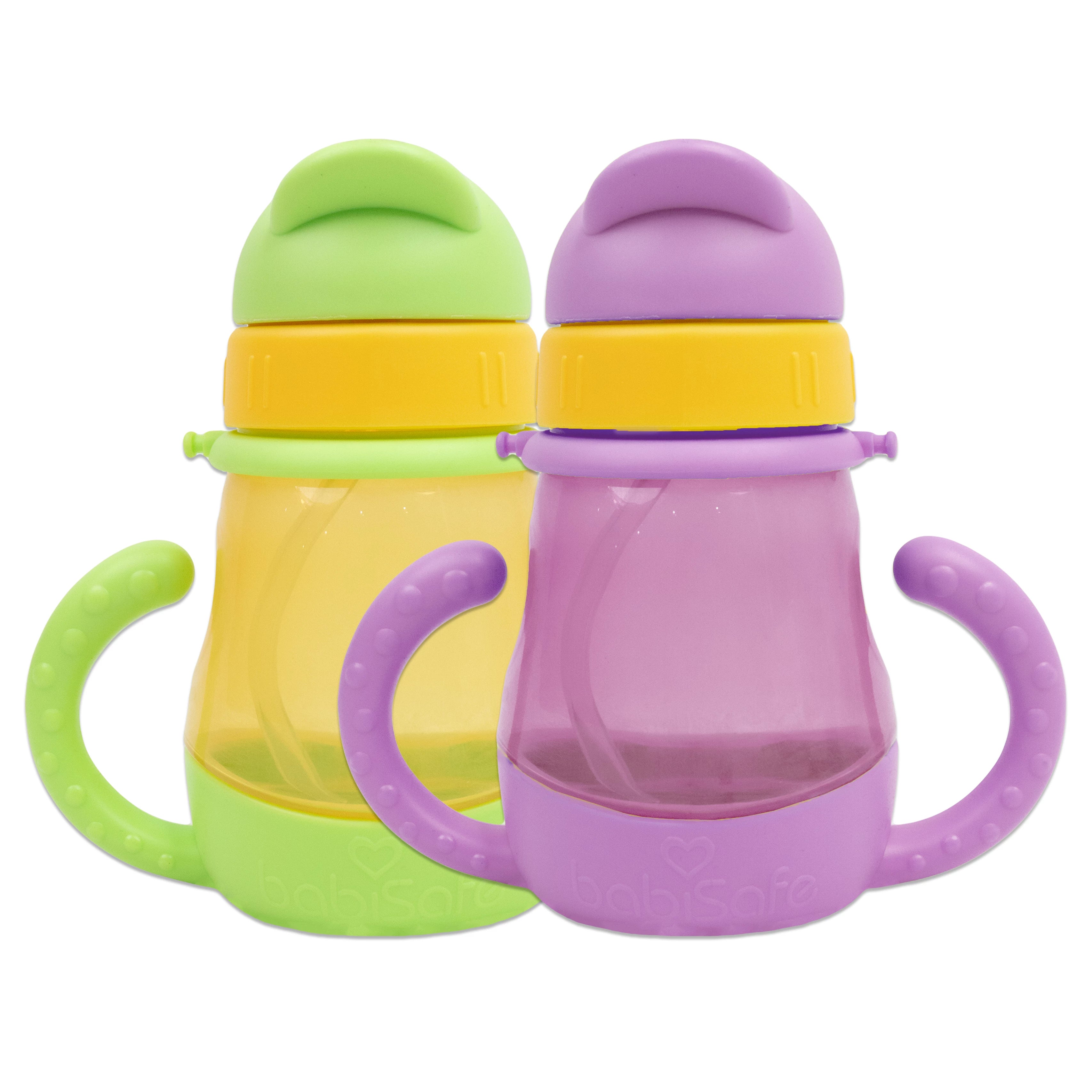 Babisafe Rainbow 8 oz Bottle– Colorful & Practical Baby Bottle