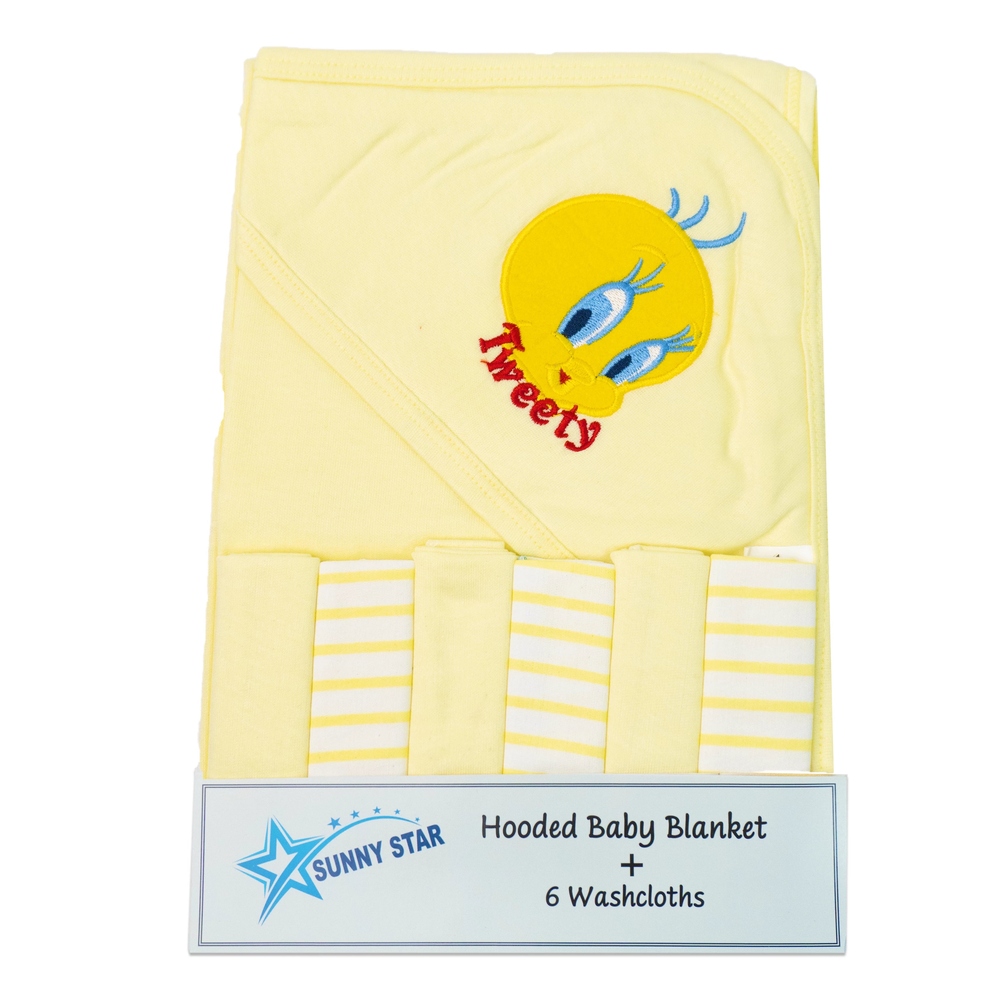 Sunny Star Baby 7 Pcs Towel Set | Soft & Absorbent Towels for Newborns