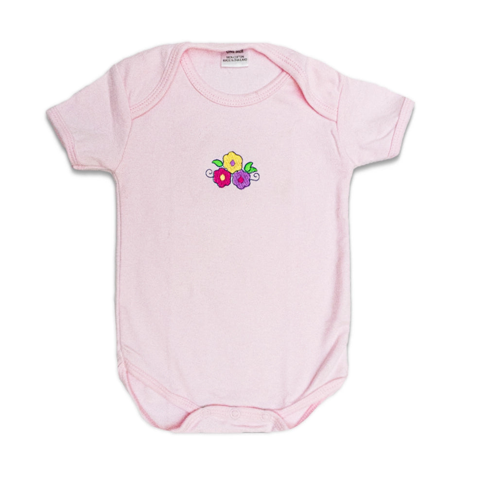 3-Pack Candy Twirl Rompers