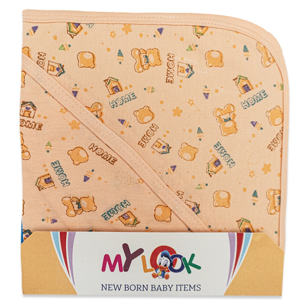 Hooded Wrapping Sheet | Soft & Cozy Baby Wrap with Attached Hood