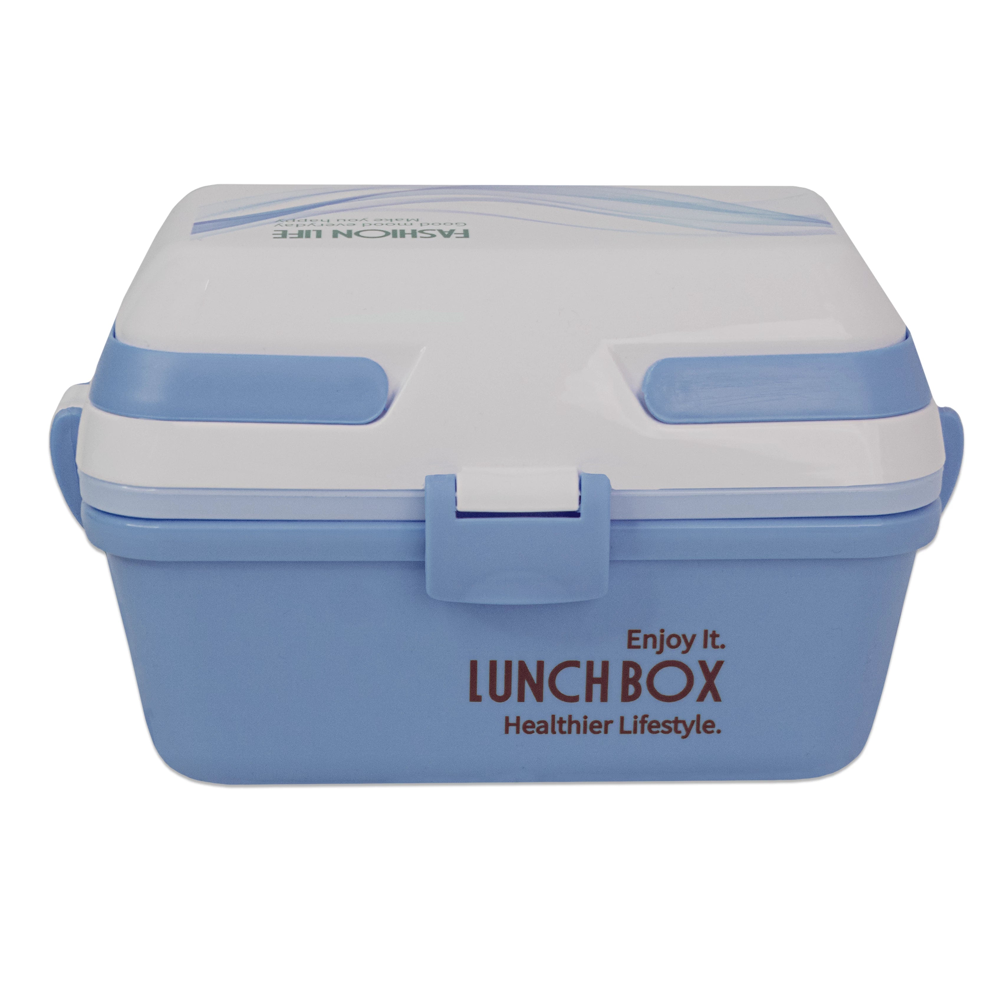 Fashion Life Lunch Box with Compartments & Spoon