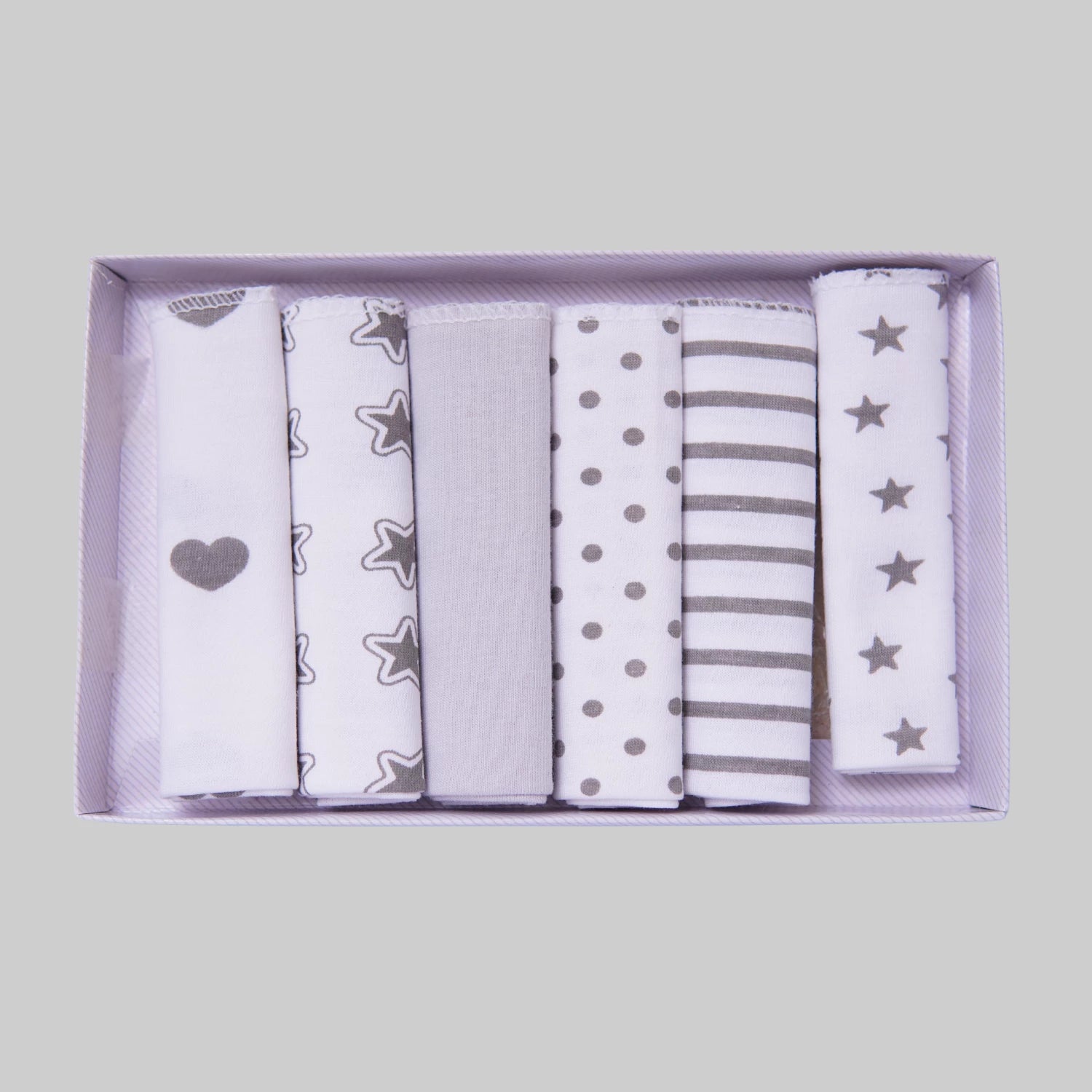 Caramell Face Towel 6 Pcs Pack - New Born
