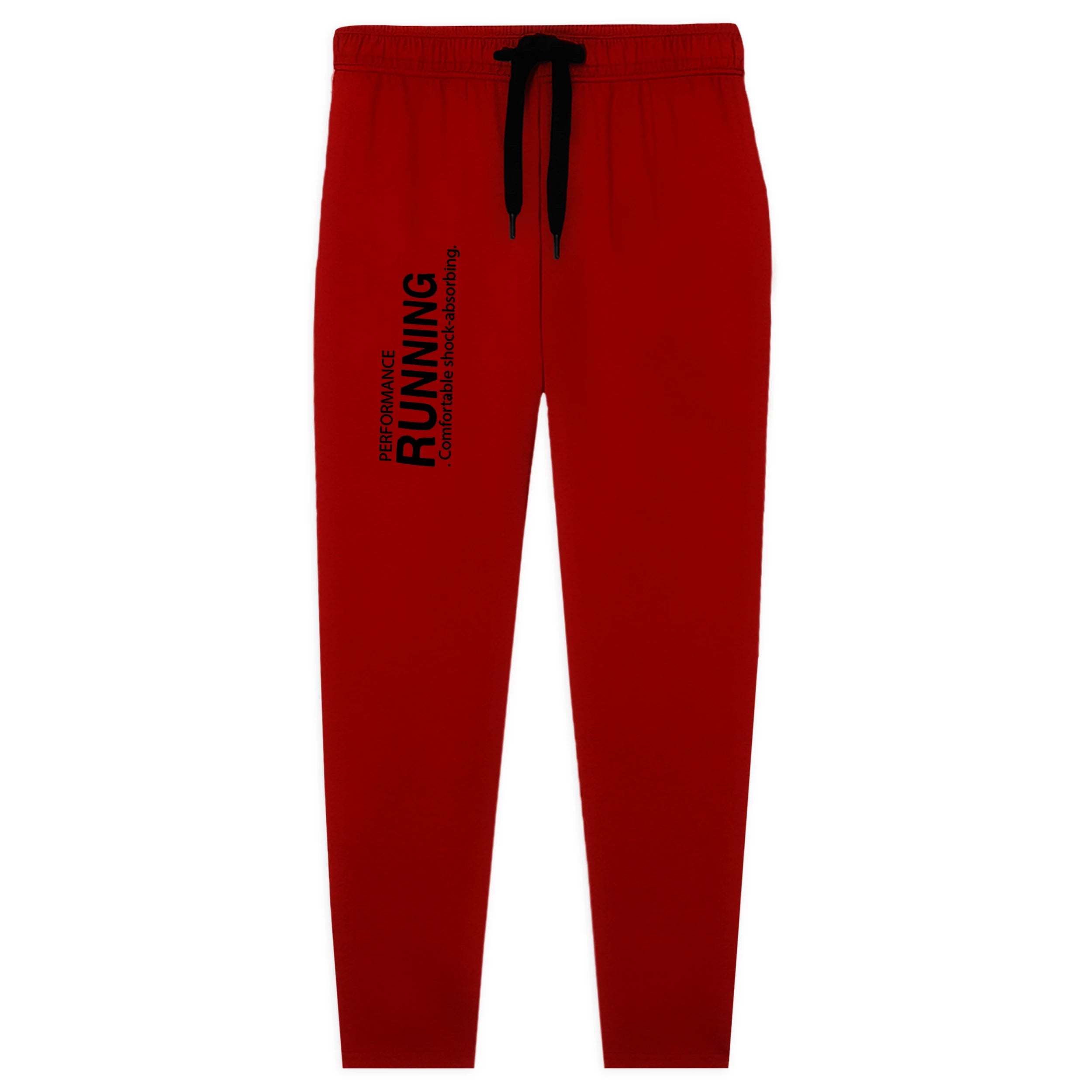 Kids Jersey Cotton Sticker Trousers – Red