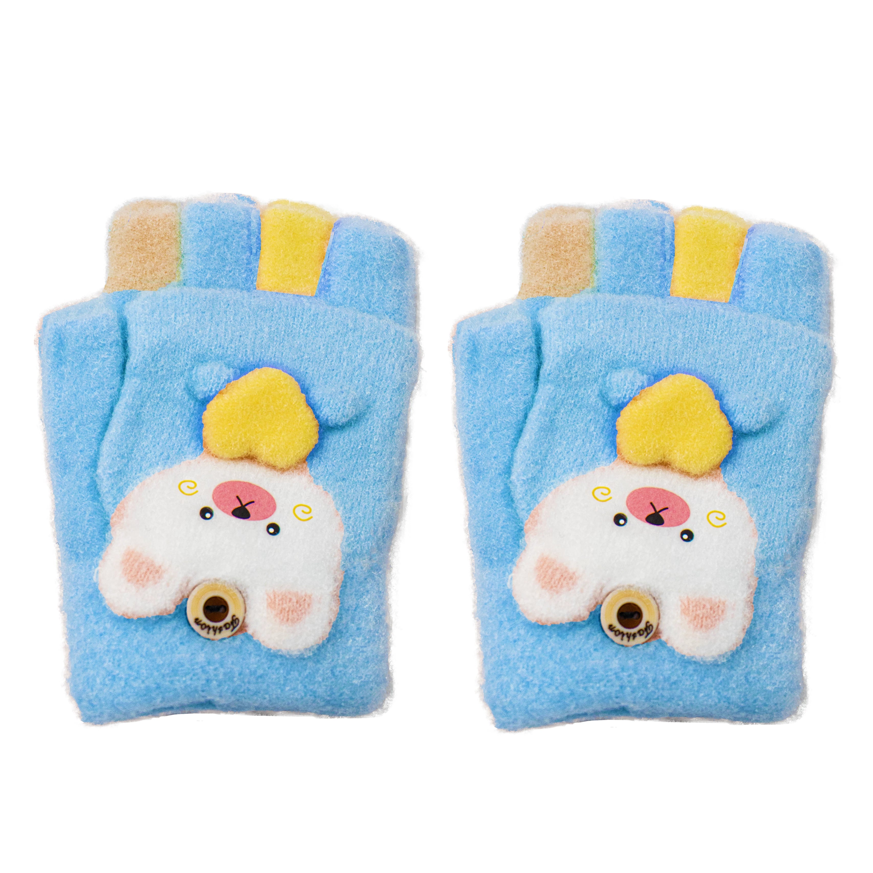 Aiyi Wool Half-Finger Gloves – Warm and Functional