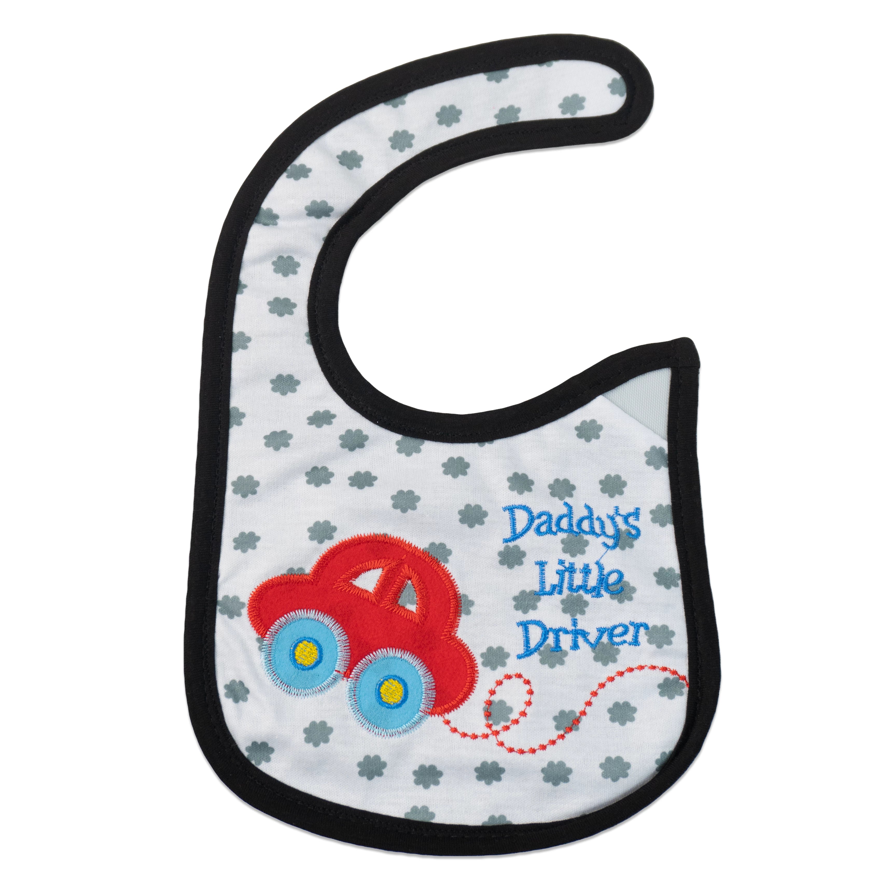 Side Velcro Cotton Baby Bib – Cute and Stylish