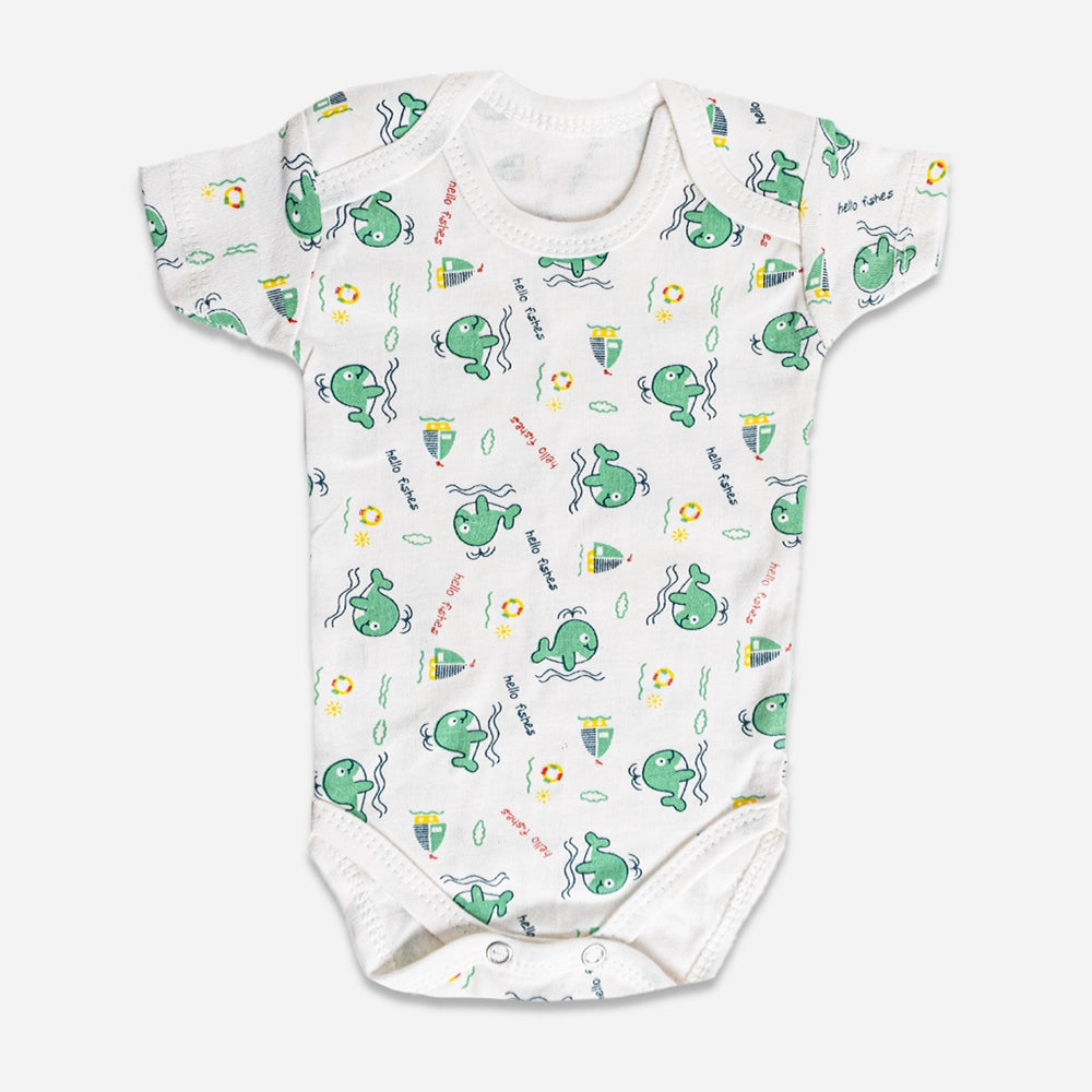 Tiny Toons Baby Body Suits Pack of 5 Half Sleeve