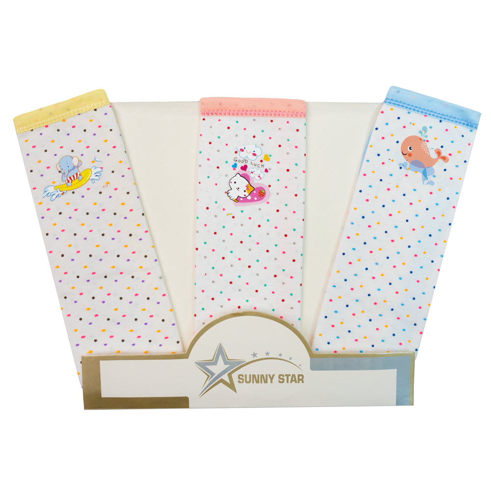 Baby Face Towel Pack of 3 – Double Ply Softness