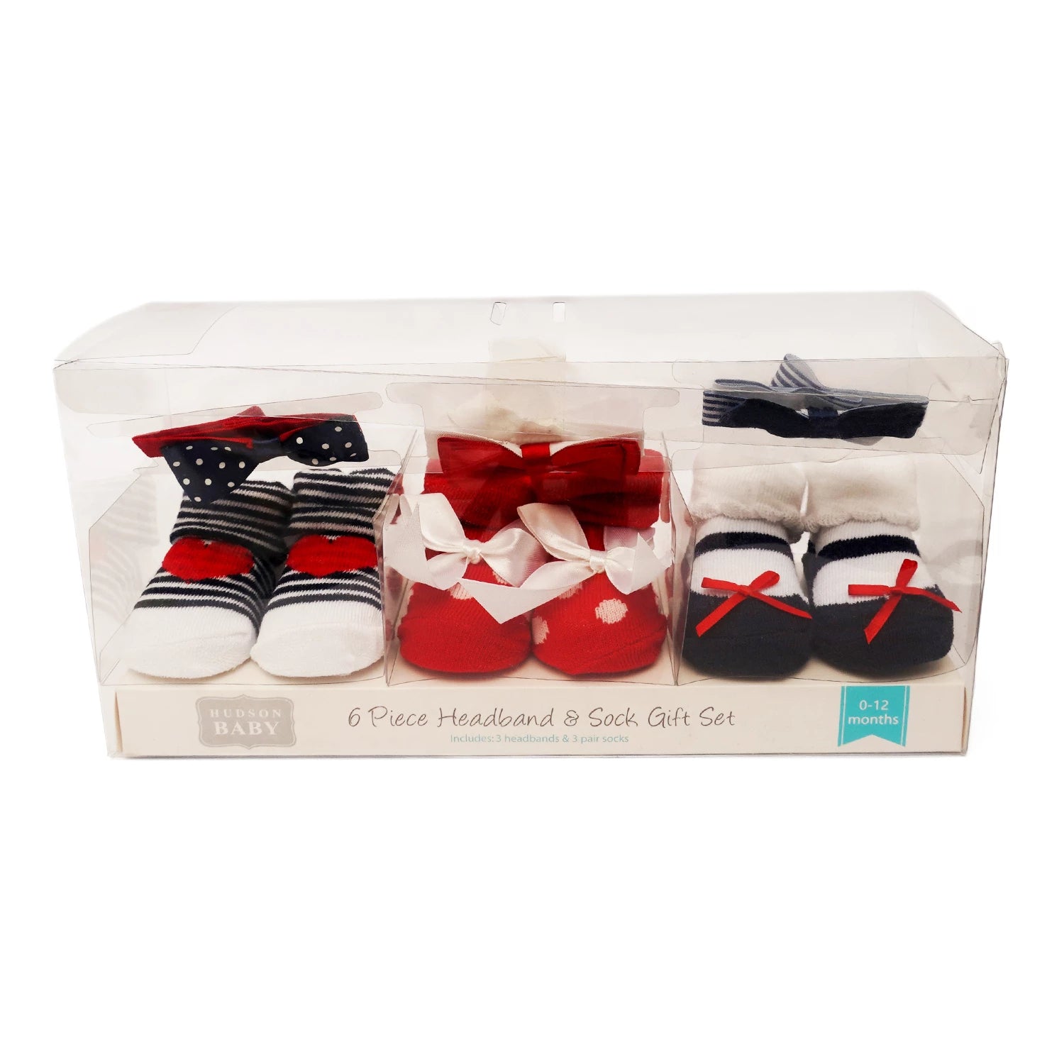Hudson Baby 3 Pair Socks Set