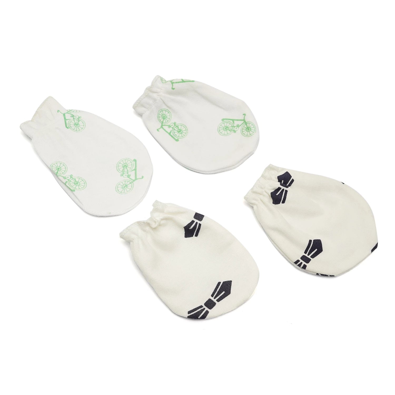 Baby Cotton Mittens Pack of 2