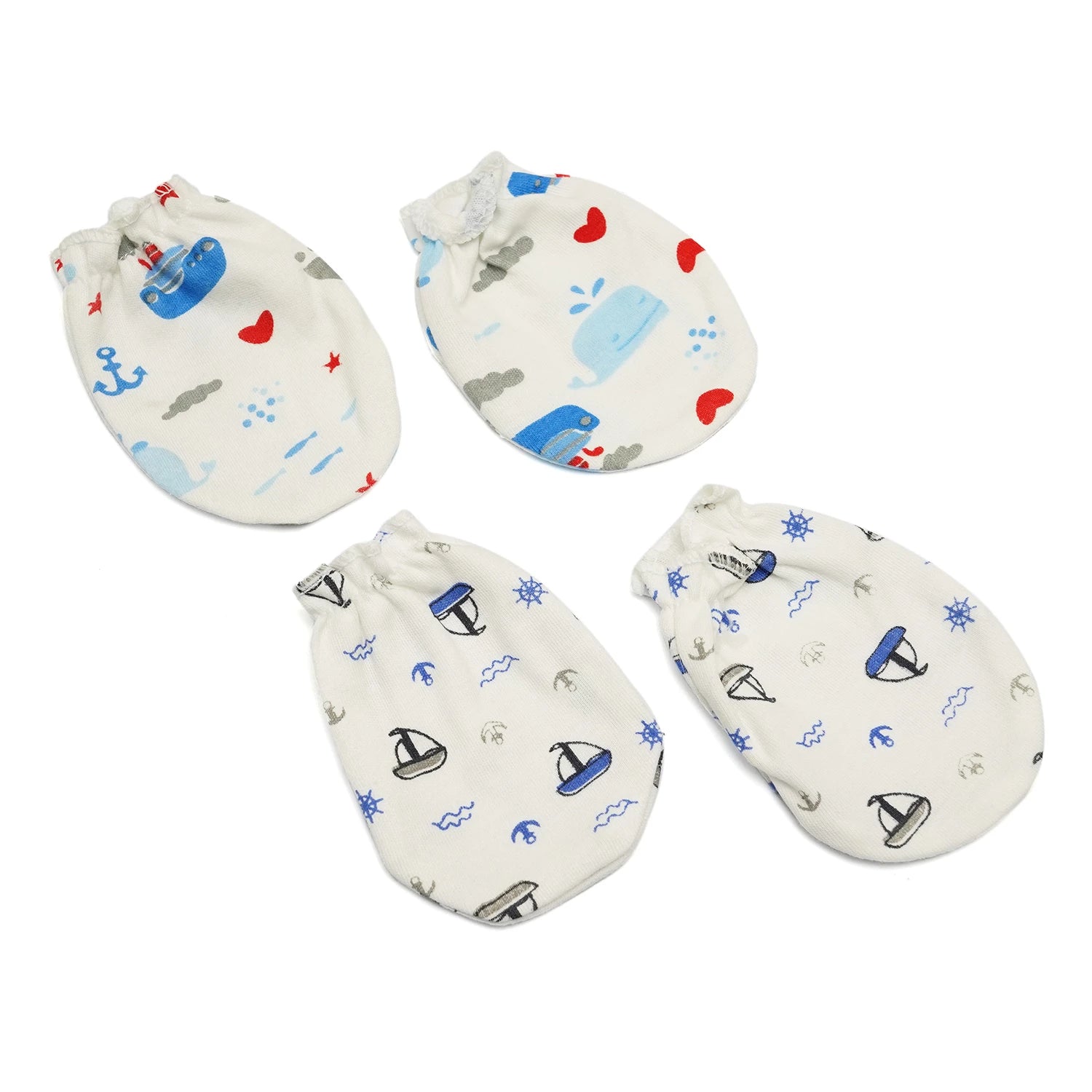 Baby Cotton Mittens Pack of 2