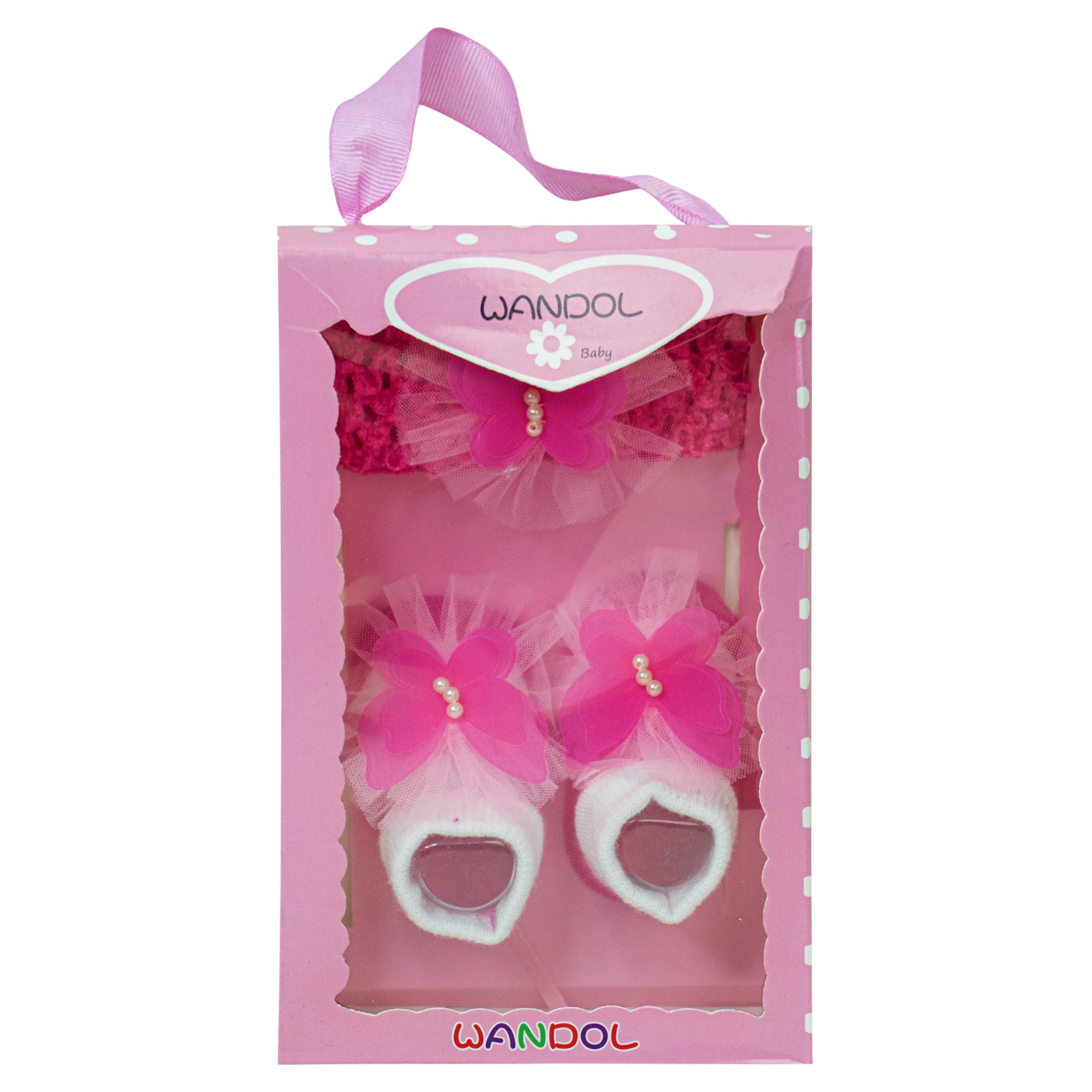 Hairband and Booties Set