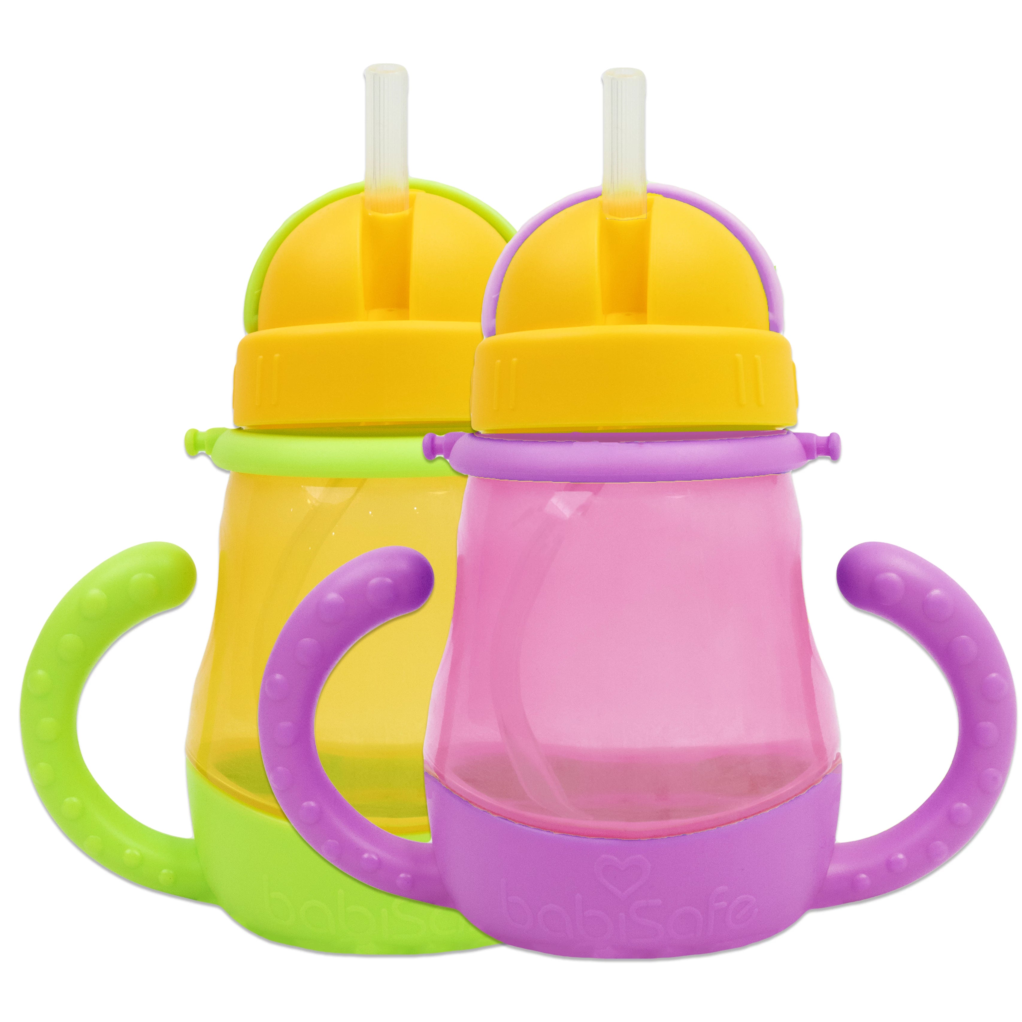 Babisafe Rainbow 8 oz Bottle– Colorful & Practical Baby Bottle