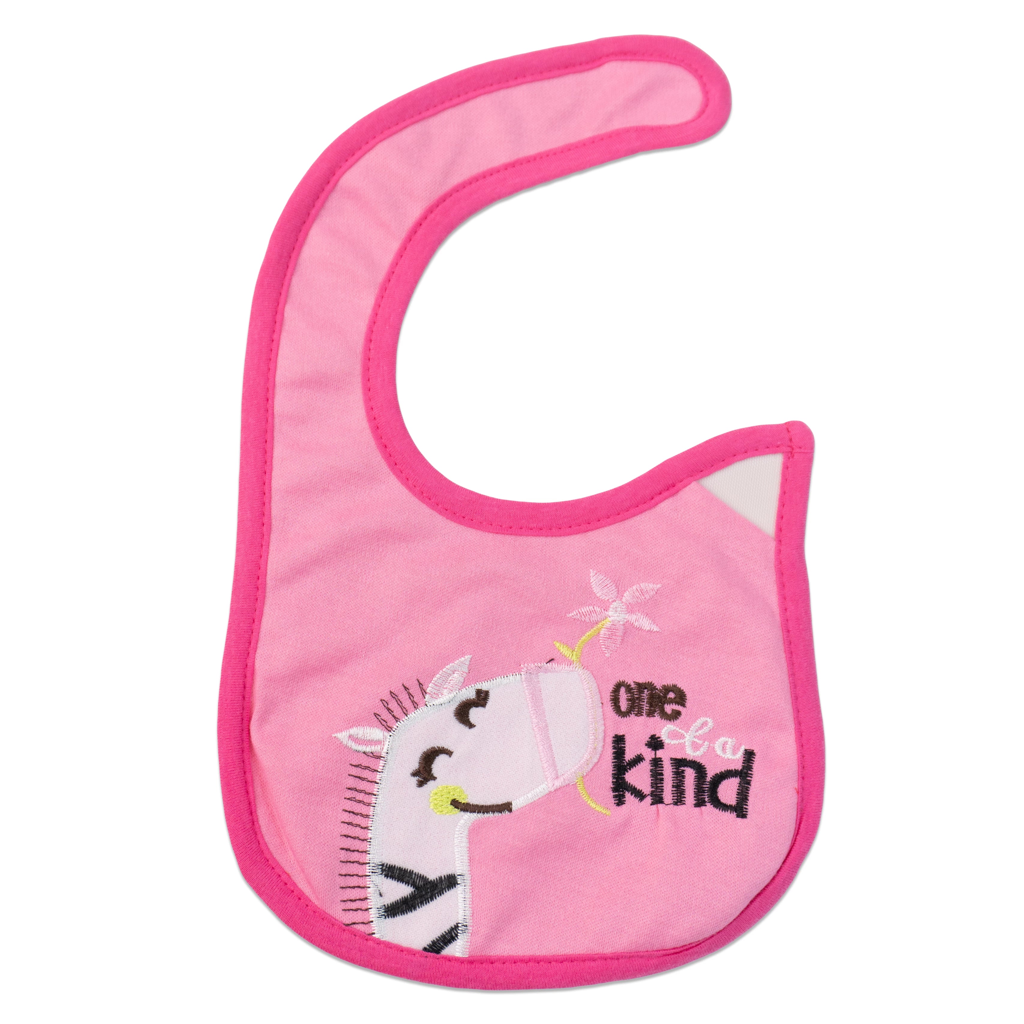 Side Velcro Cotton Baby Bib – Cute and Stylish