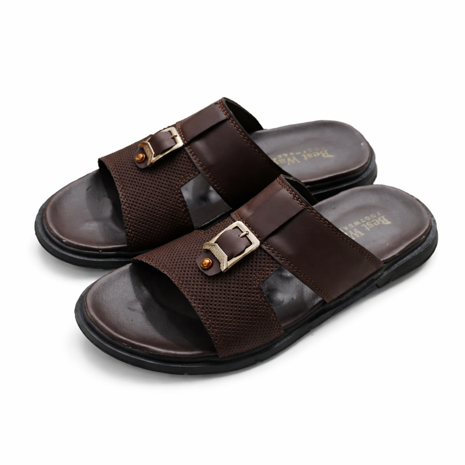 Men’s Casual Slippers – Comfortable Double Strap Summer Slides