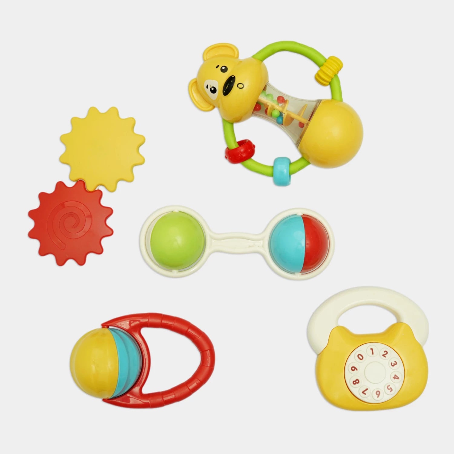 Baby Rattle Set – 5 Pieces