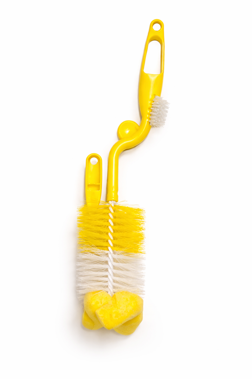 Baby Bottle Cleaning Brush with Sponge & Nipple Cleaner | Soft Bristles