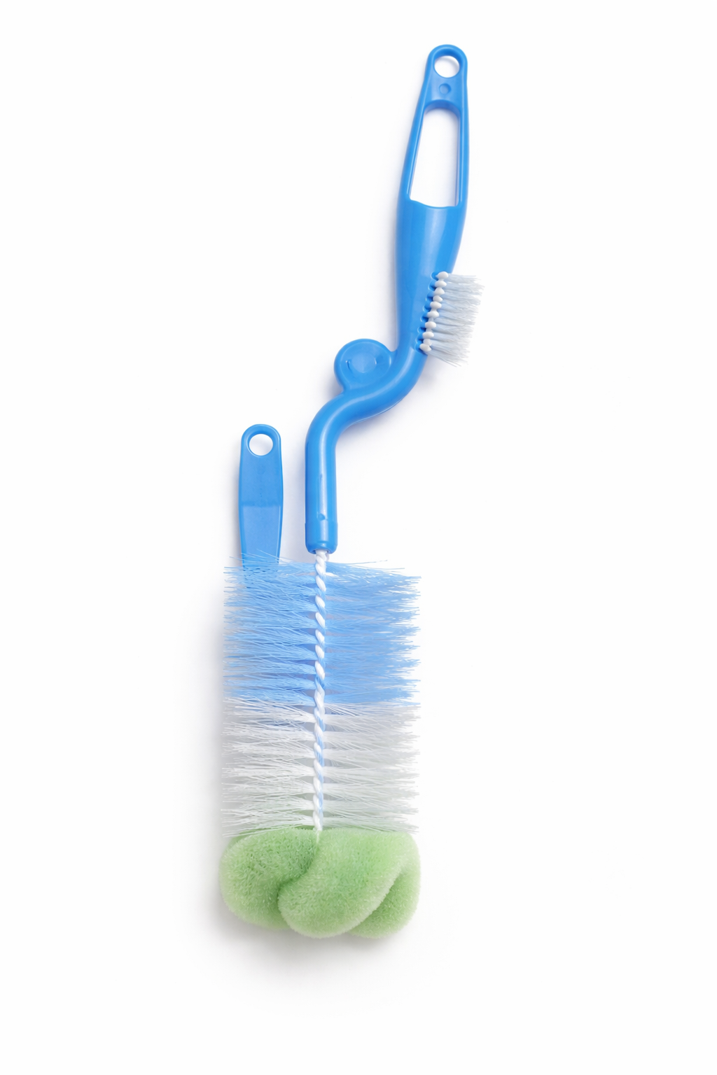 Baby Bottle Cleaning Brush with Sponge & Nipple Cleaner | Soft Bristles