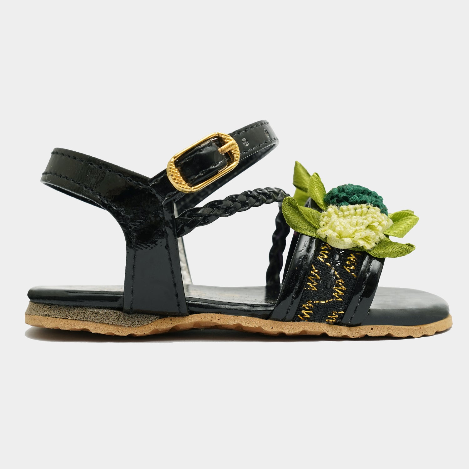 Girls Floral Sandals – Elegant & Comfy