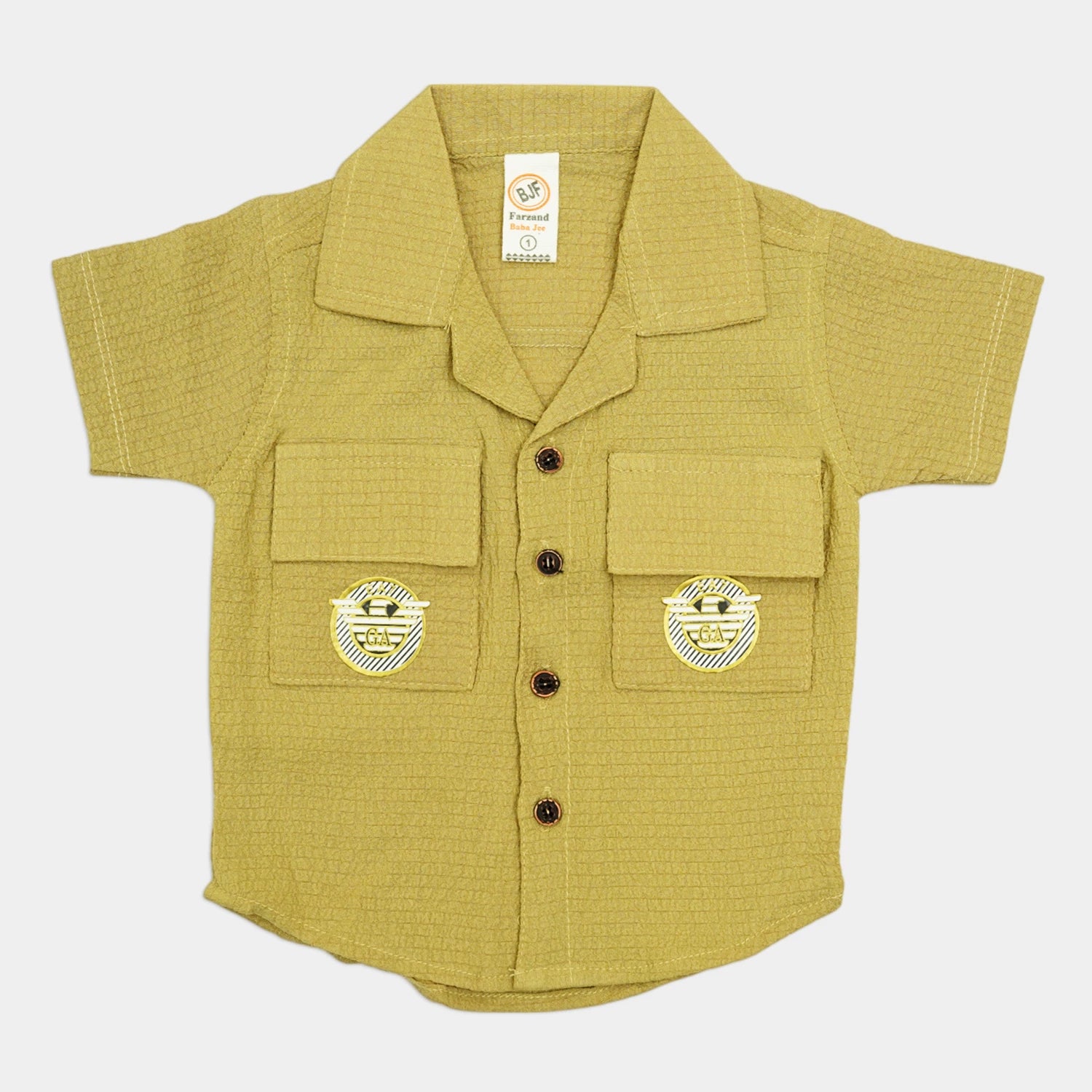 Boys Cotton Suit BJF Style – Half Sleeve Shirt & Shorts