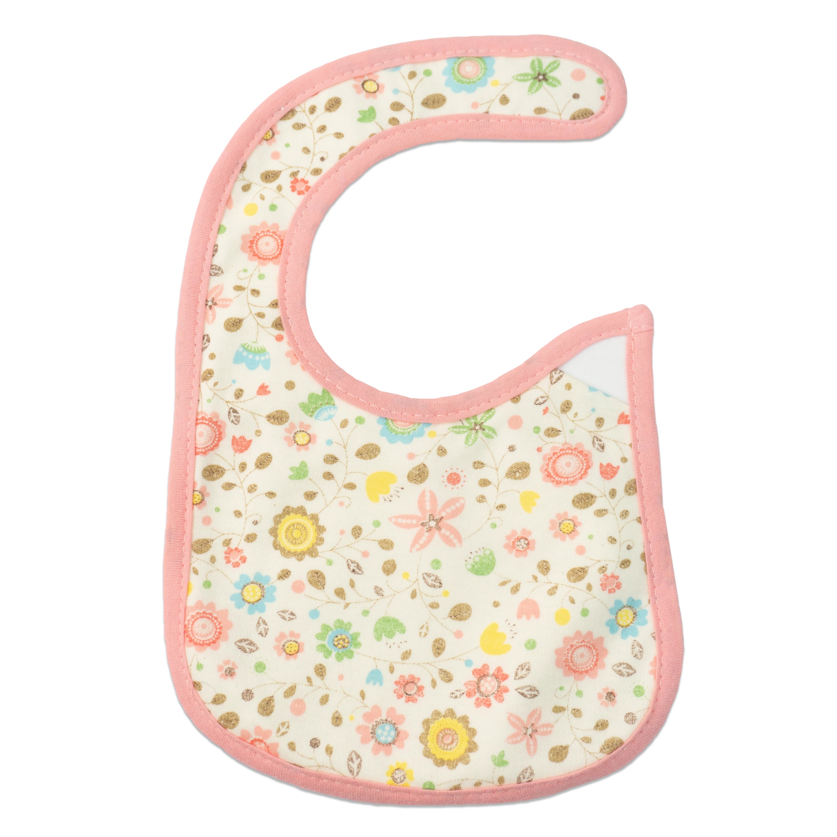 Side Velcro Cotton Baby Bib – Cute and Stylish