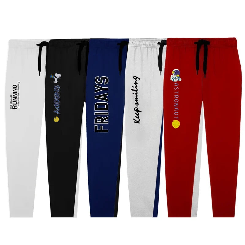 Kids Jersey Cotton Sticker Trousers – Pack of 5 - 9 Months to 12 Years