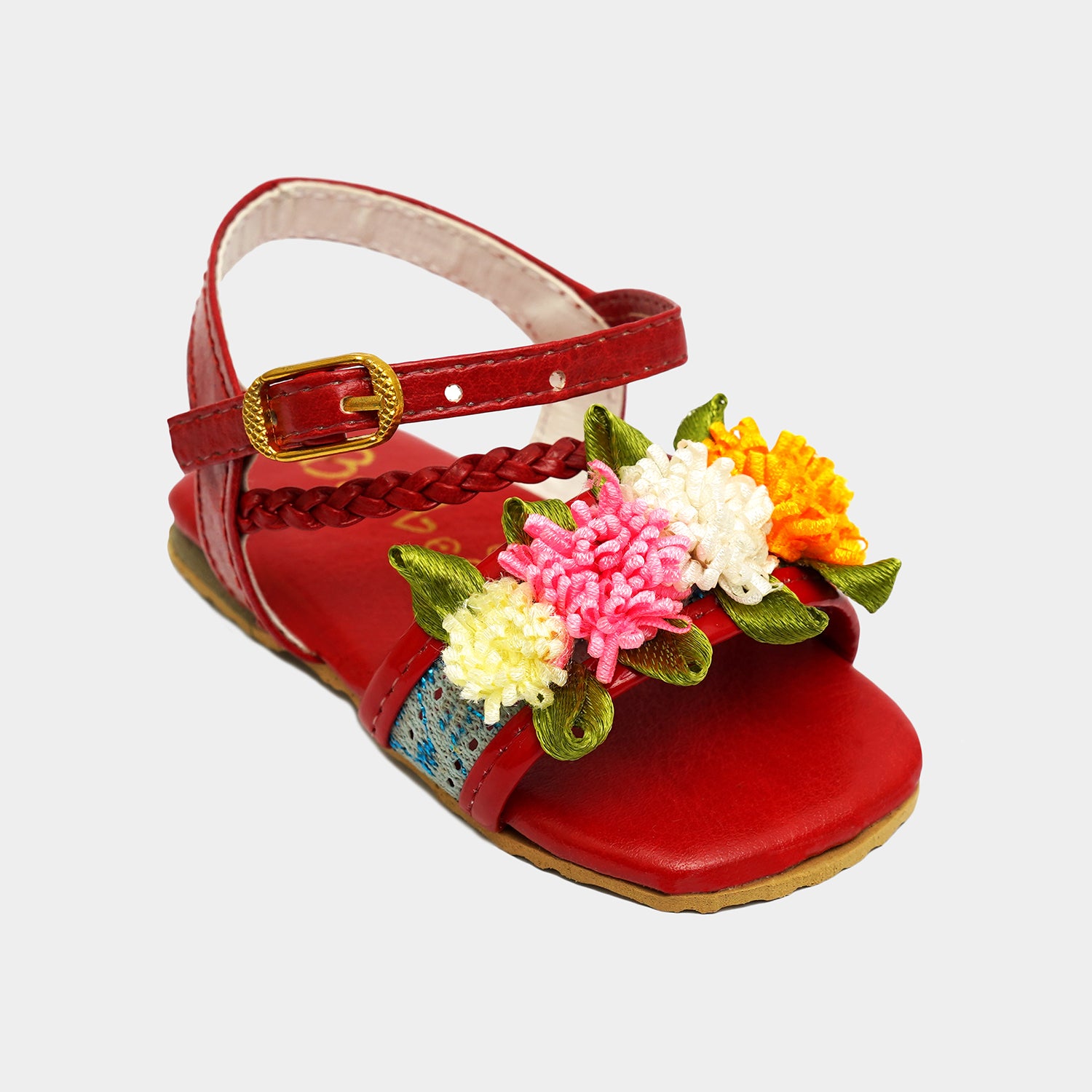 Girls Floral Sandals – Elegant & Comfy
