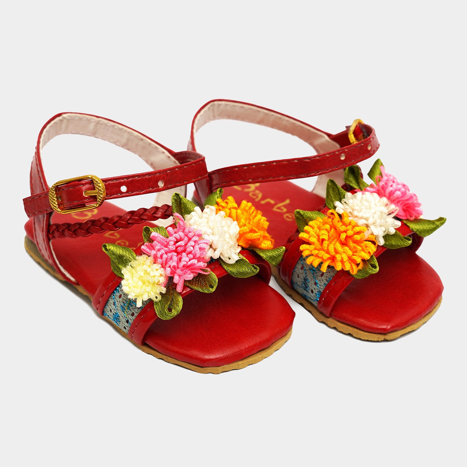 Girls Floral Sandals – Elegant & Comfy