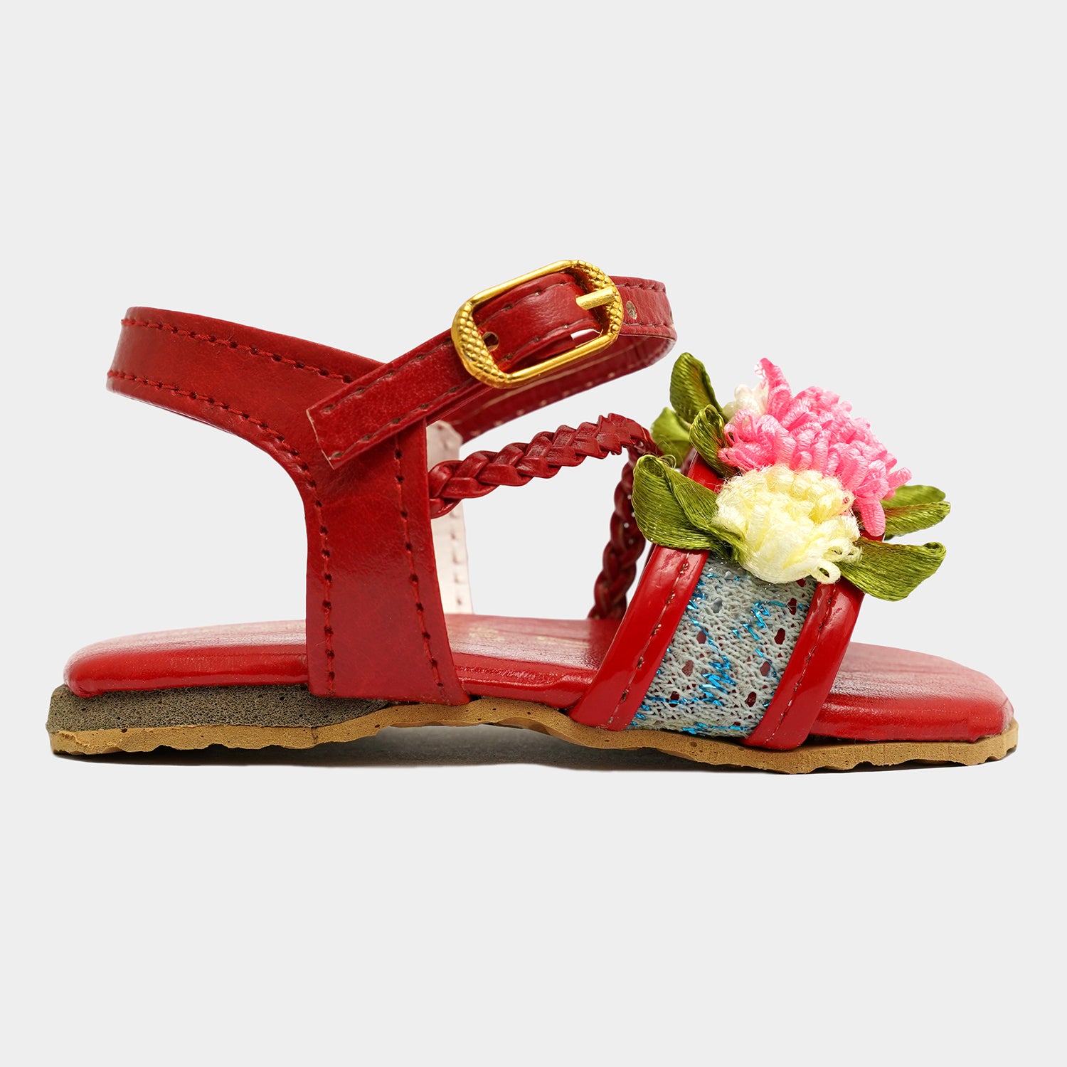Girls Floral Sandals – Elegant & Comfy
