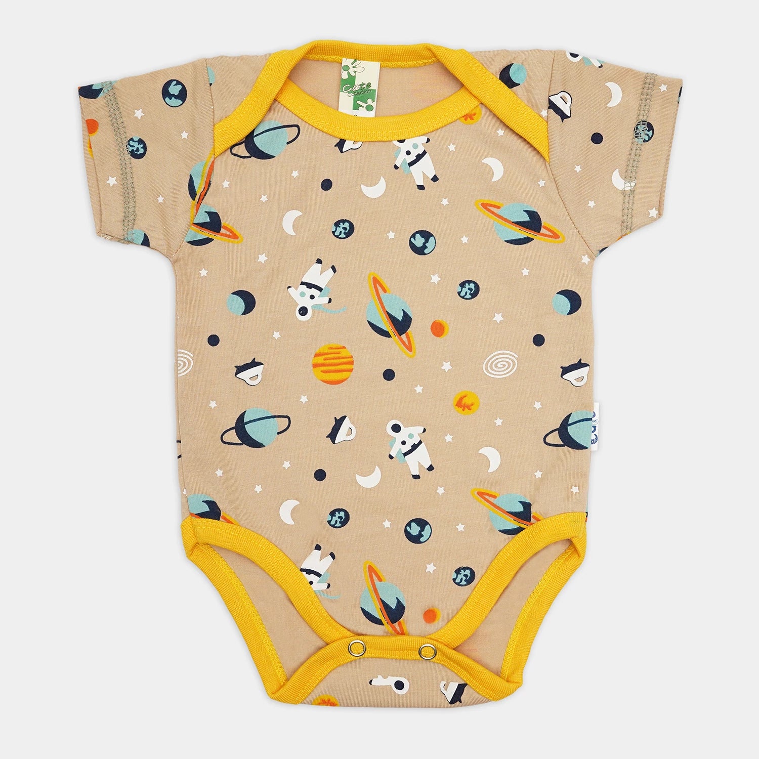 Pack of 5 Half-Sleeve Legless Rompers
