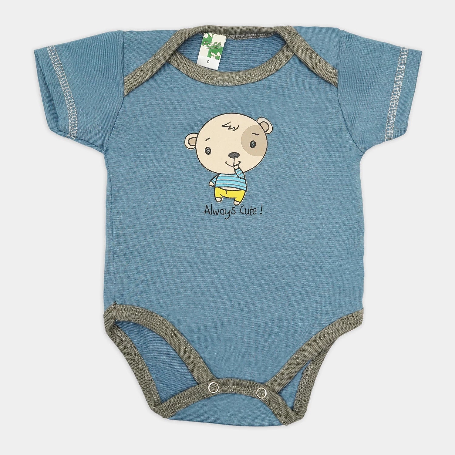 Pack of 5 Half-Sleeve Legless Rompers
