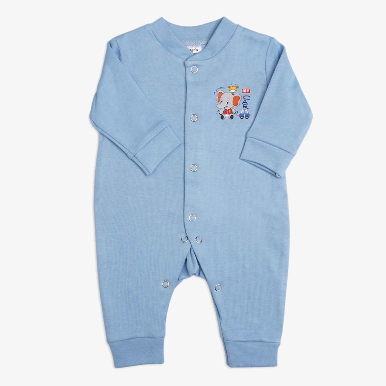Boys 3-Piece Cotton Sleep Suit Romper Set
