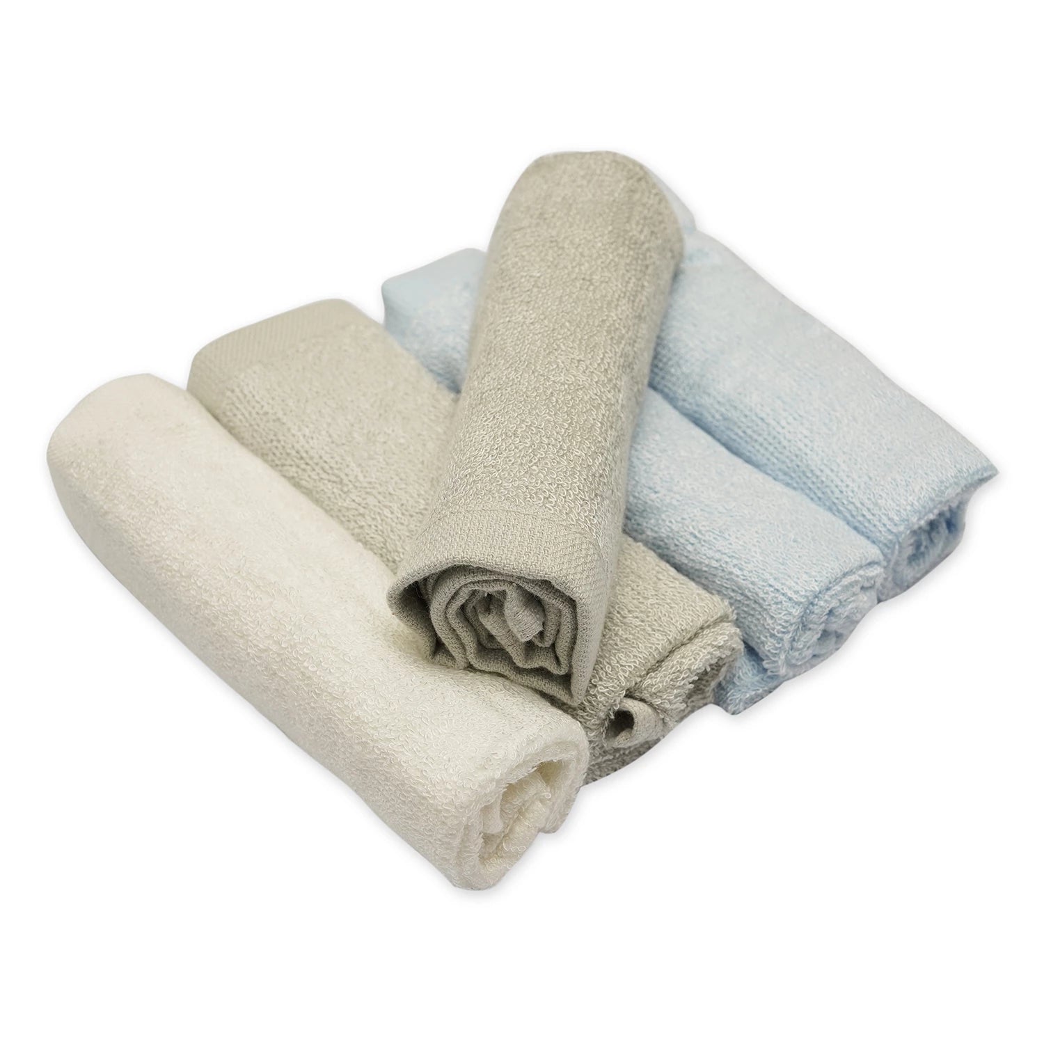 Bebe 5-Pack Bamboo Rayon Washcloths – Soft & Absorbent