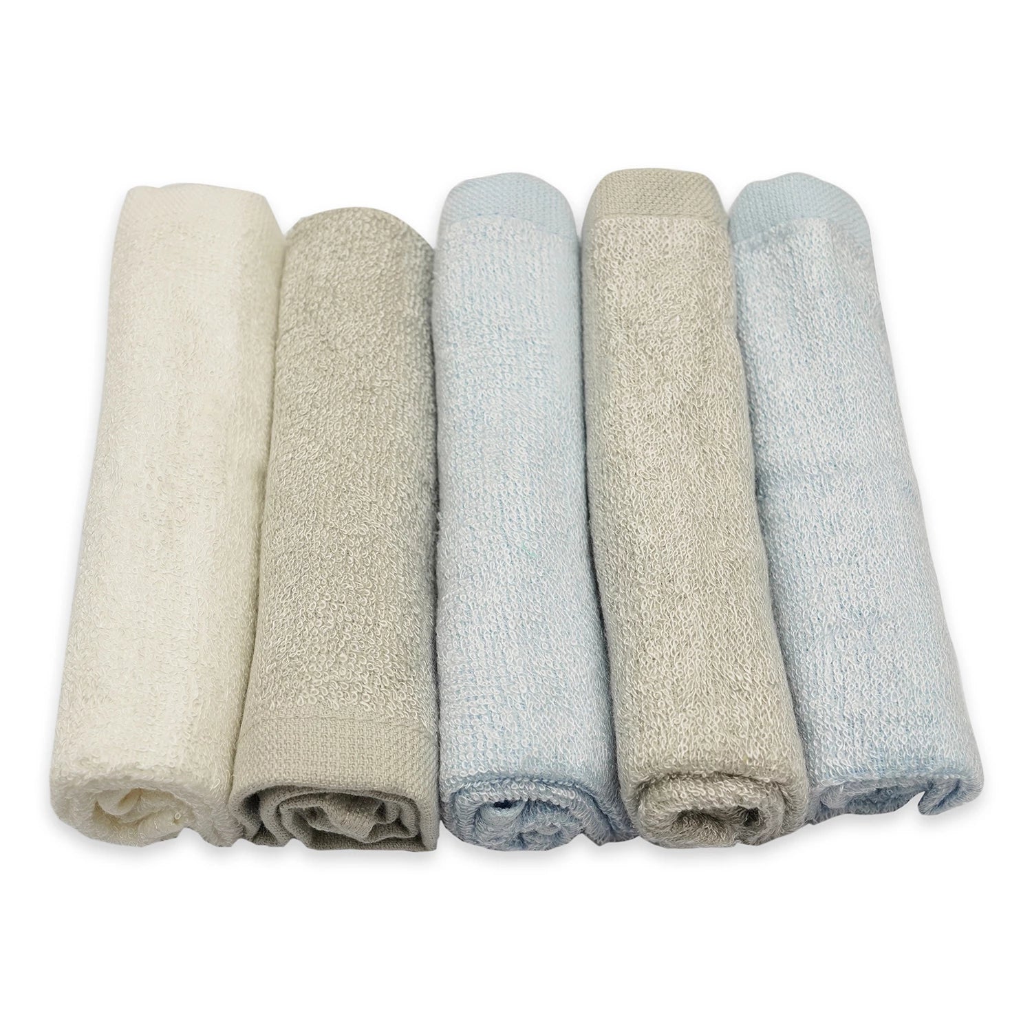 Bebe 5-Pack Bamboo Rayon Washcloths – Soft & Absorbent