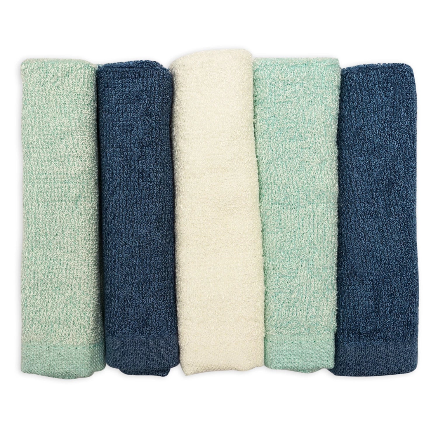 Bebe 5-Pack Bamboo Rayon Washcloths – Soft & Absorbent