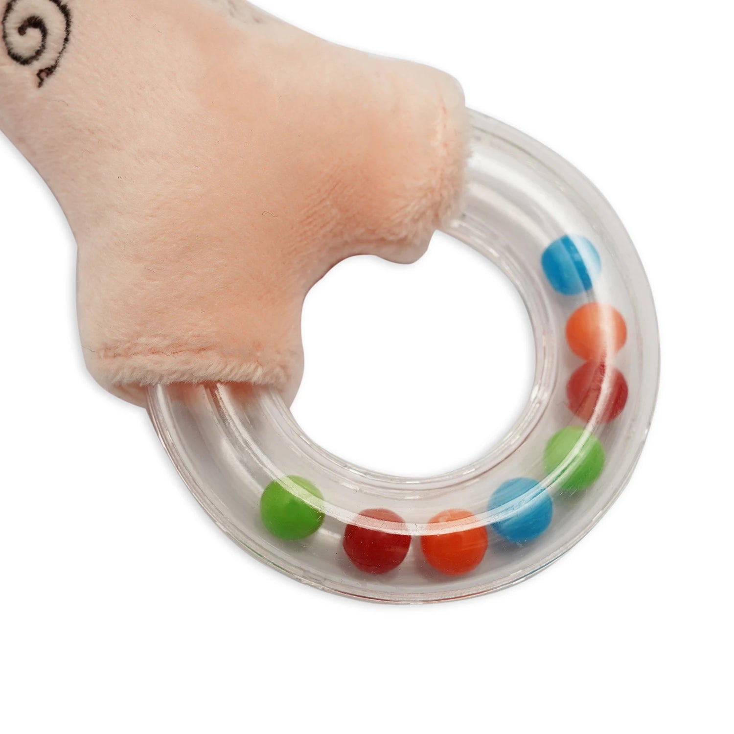 Soft Plush Animal Rattle – 1 Piece