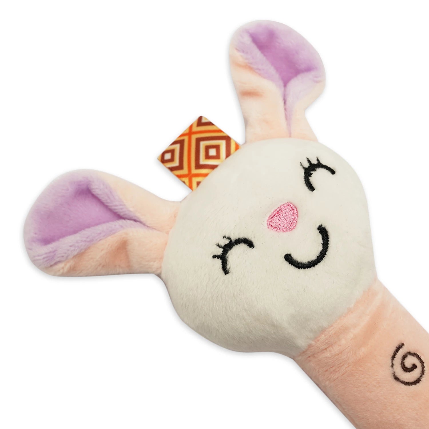 Soft Plush Animal Rattle – 1 Piece