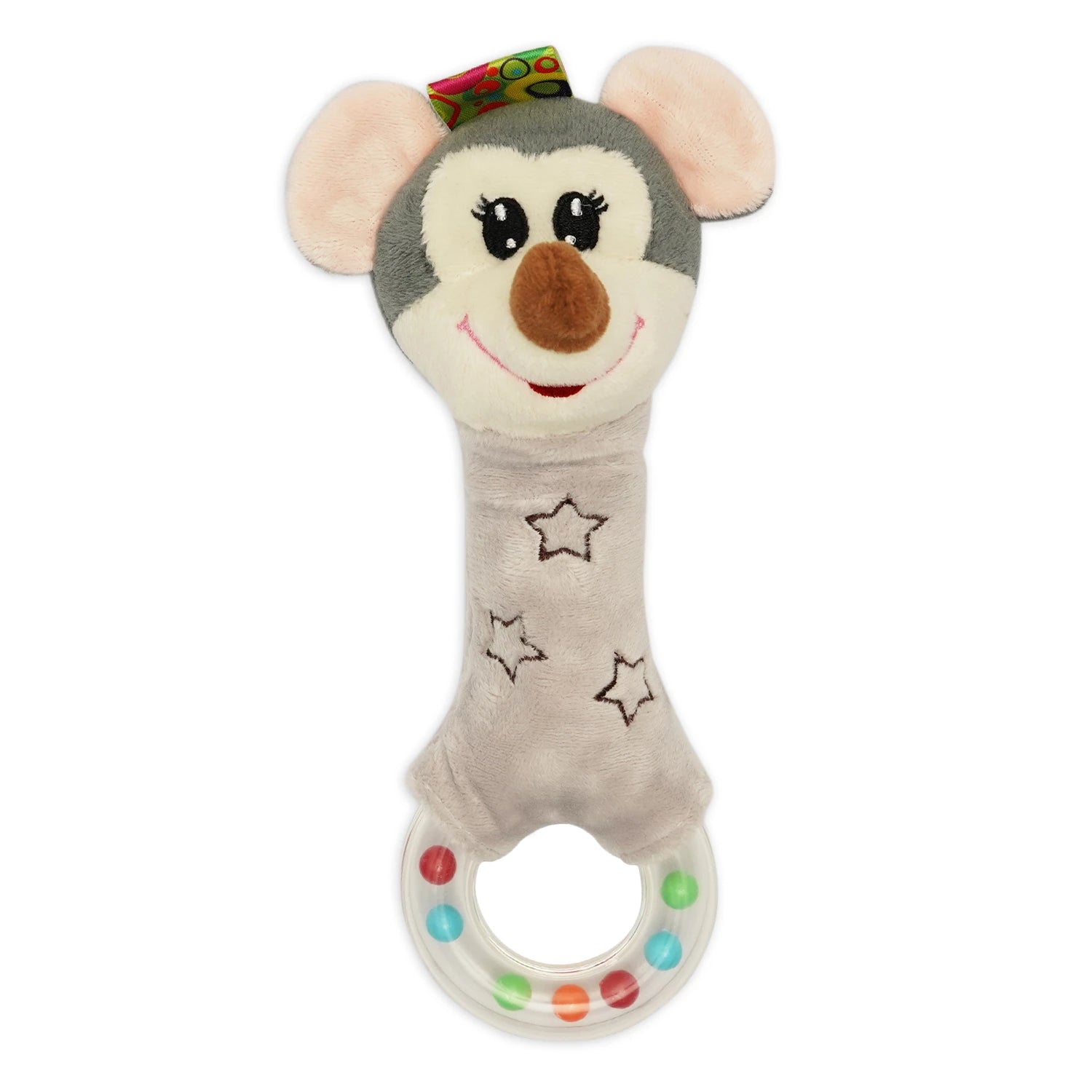 Soft Plush Animal Rattle – 1 Piece