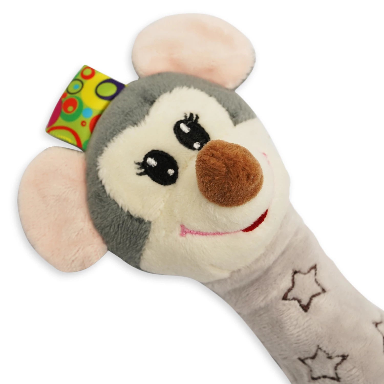 Soft Plush Animal Rattle – 1 Piece