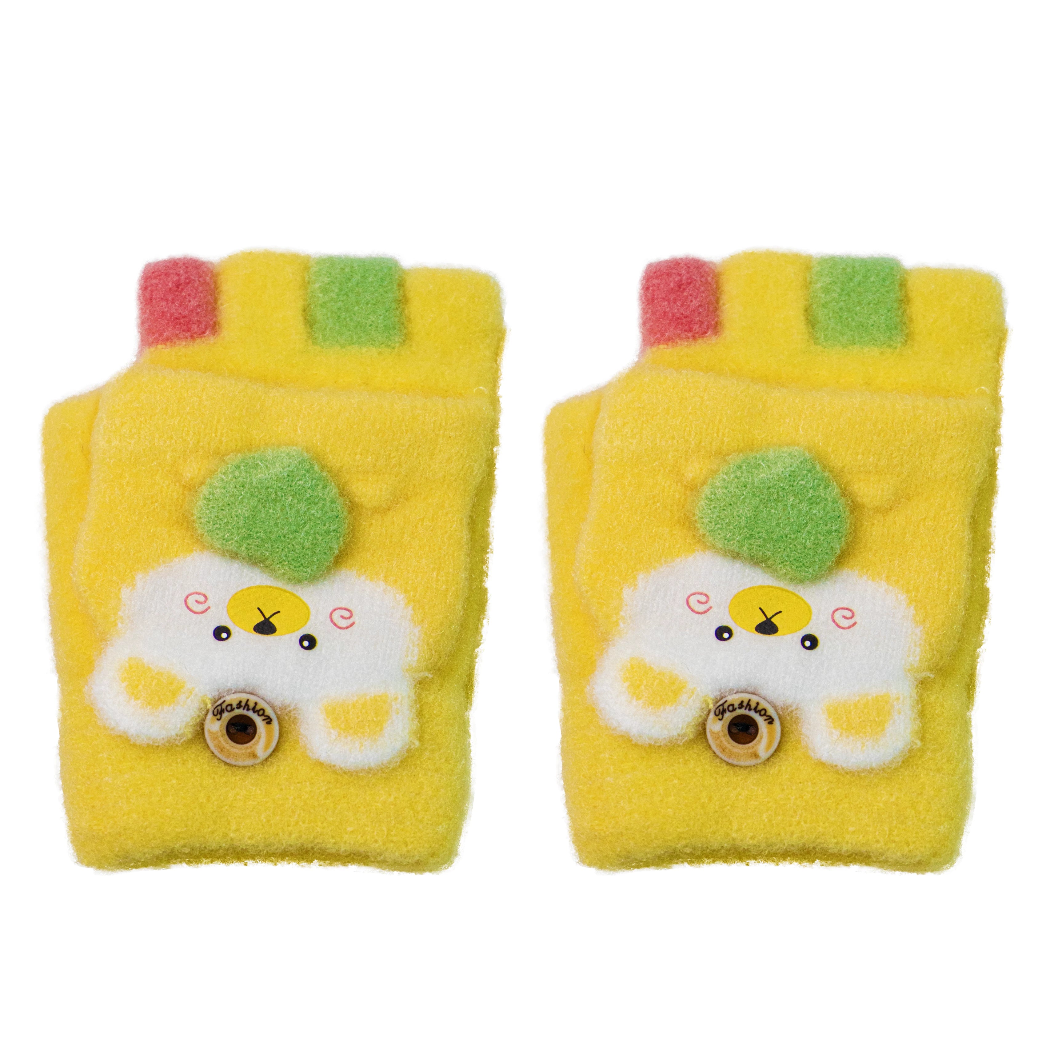 Aiyi Wool Half-Finger Gloves – Warm and Functional